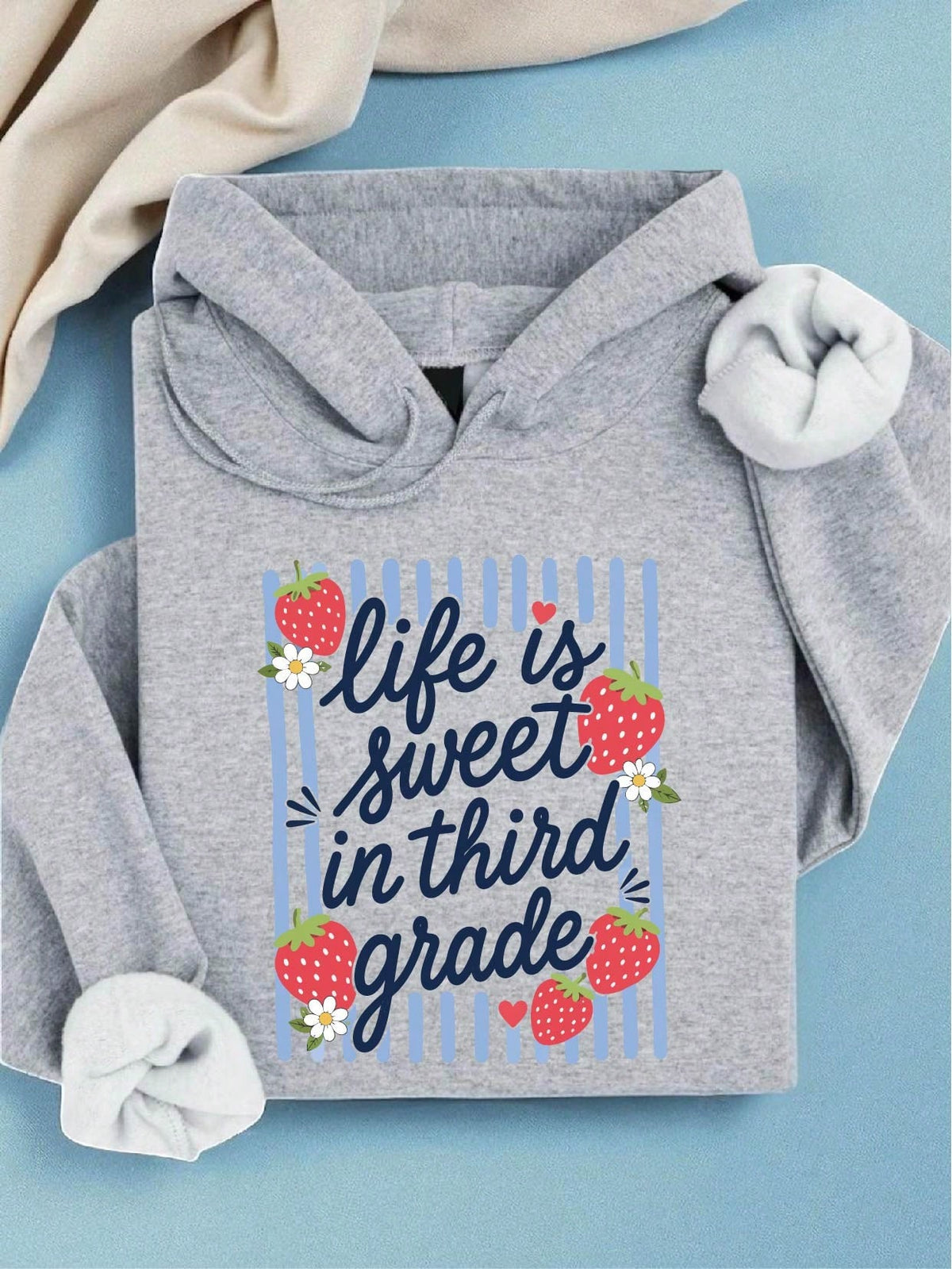 Third Grade Teacher Hoodie