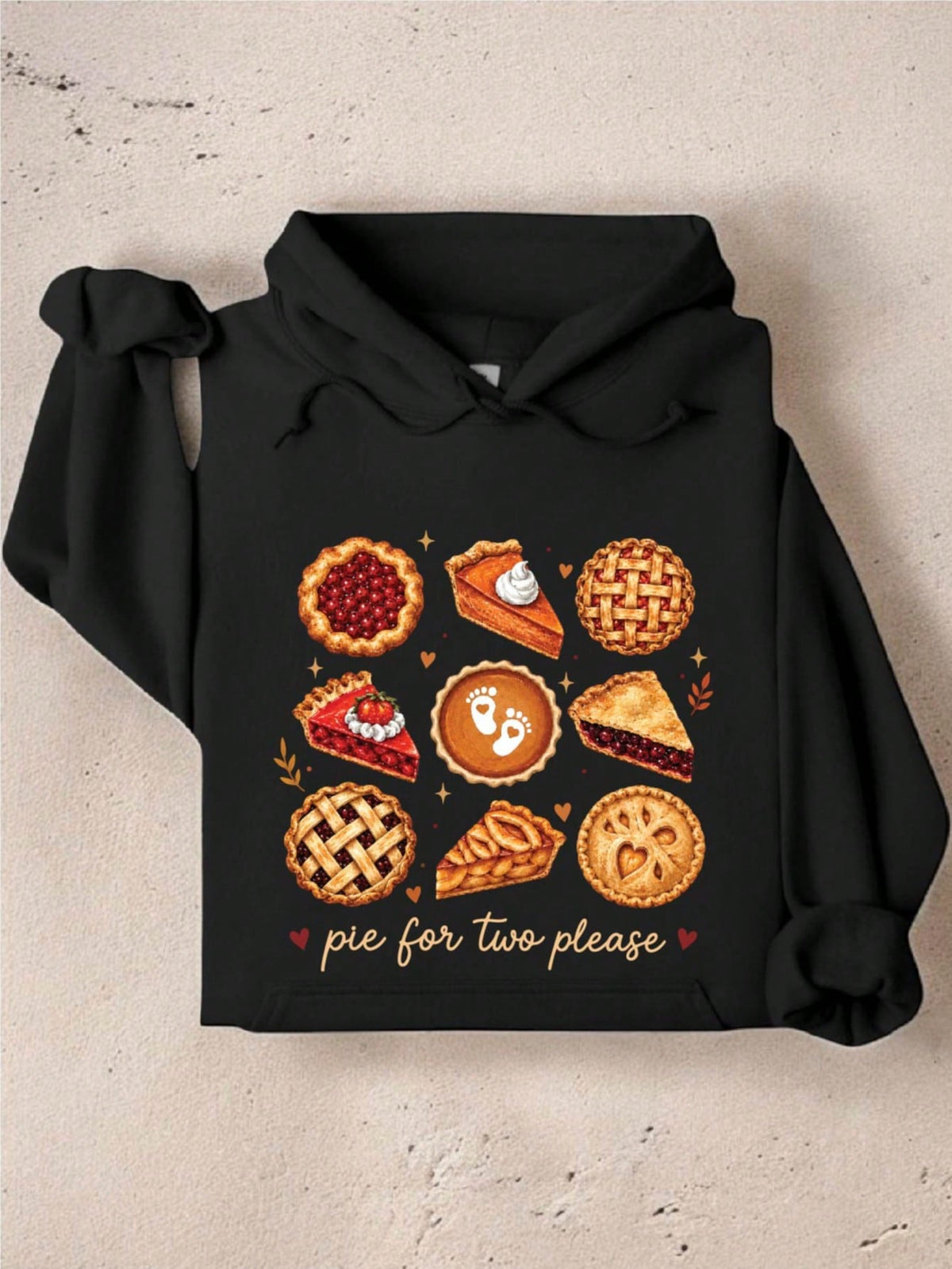 Pie For Two Please Hoodie