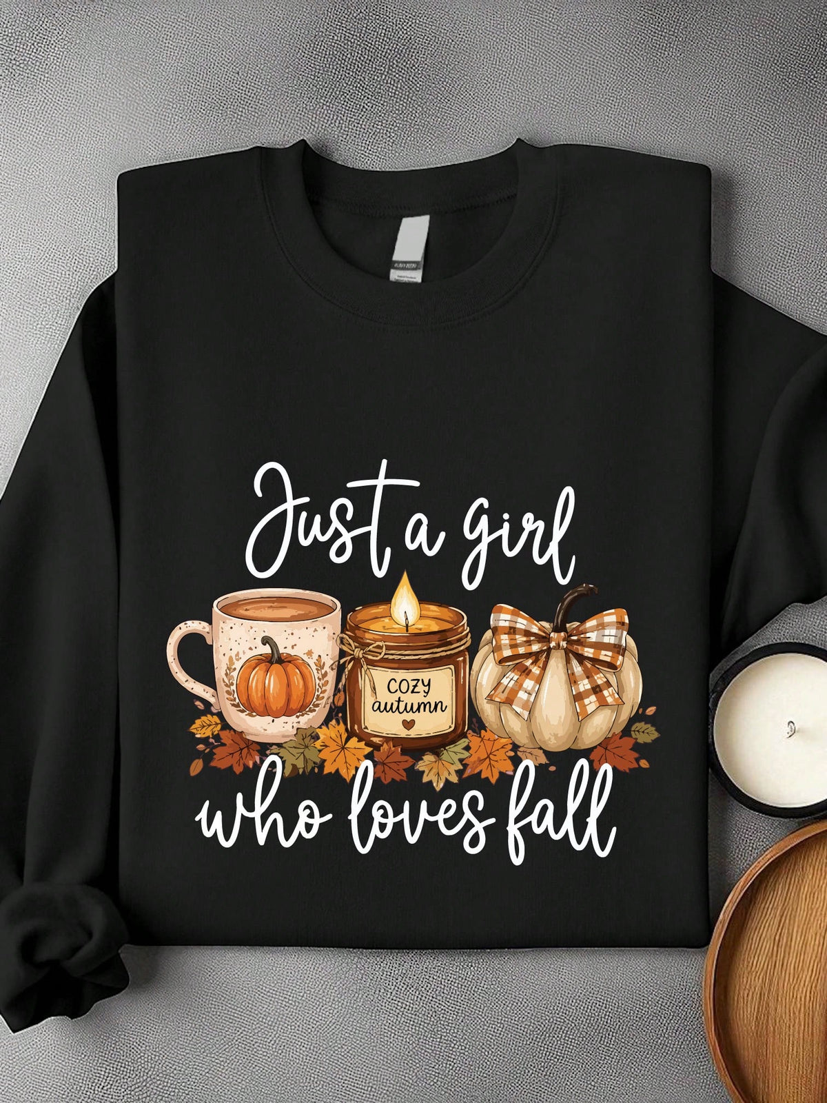 Just A Girl Who Loves Fall Unisex Sweatshirt
