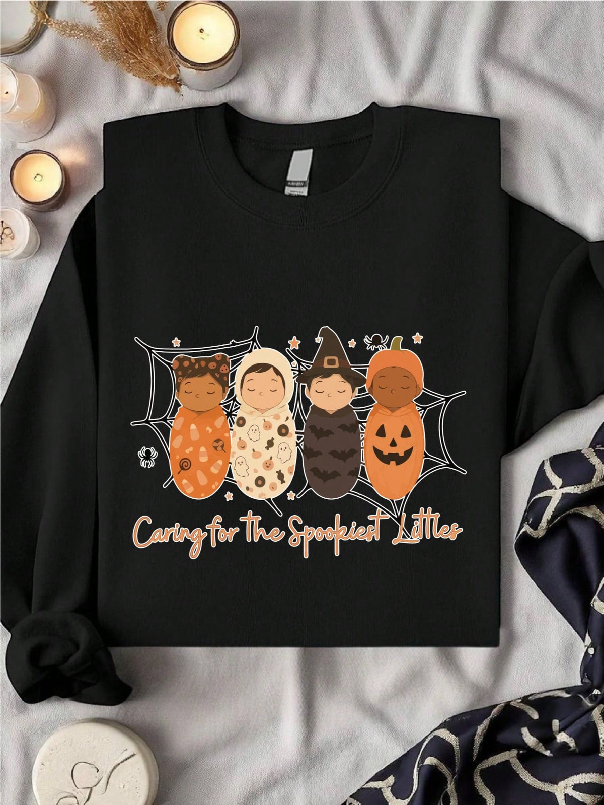 Caring For The Spookiest Littles Sweatshirt
