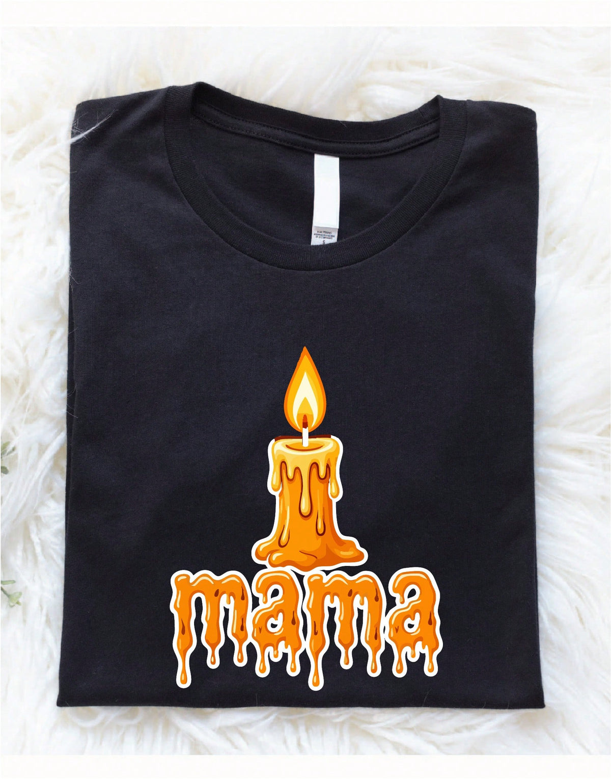 1PC Mama Dada Candle 1st Birthday T-Shirt