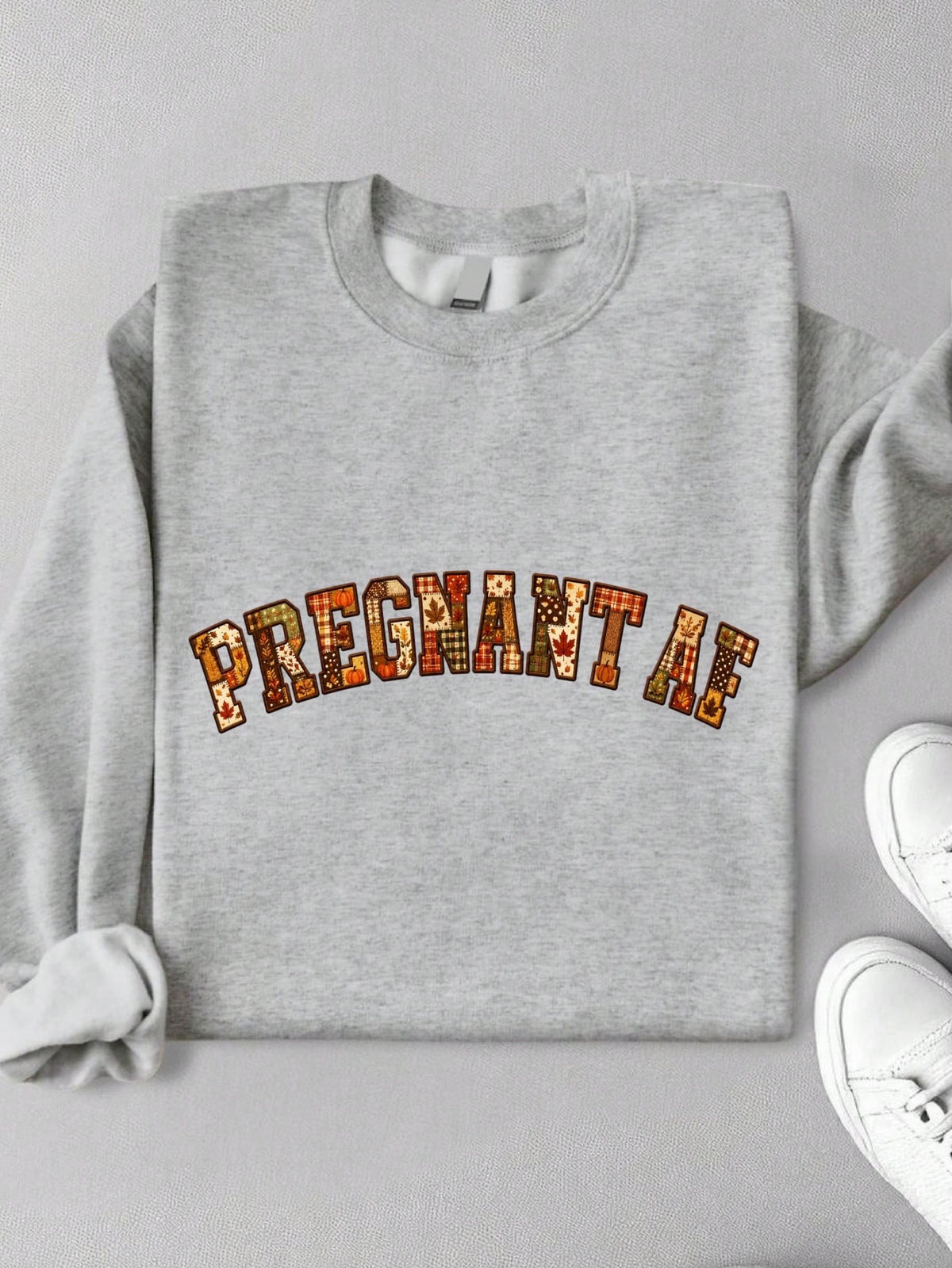 Fall Pregnant Af Sweatshirt
