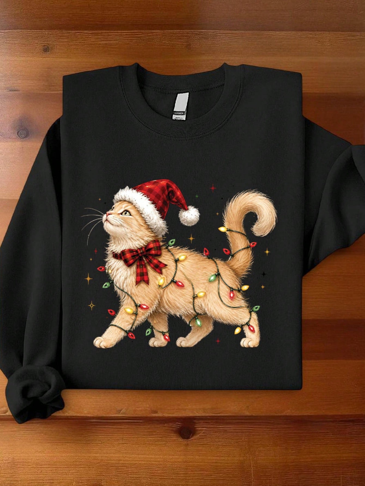 Christmas Cat Sweatshirt