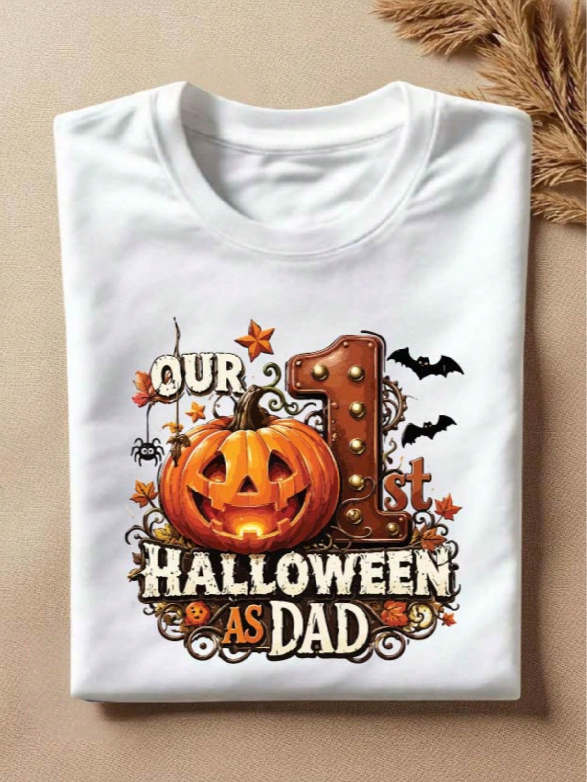 1 PC Our 1st Halloween As Mom Dad T-Shirt