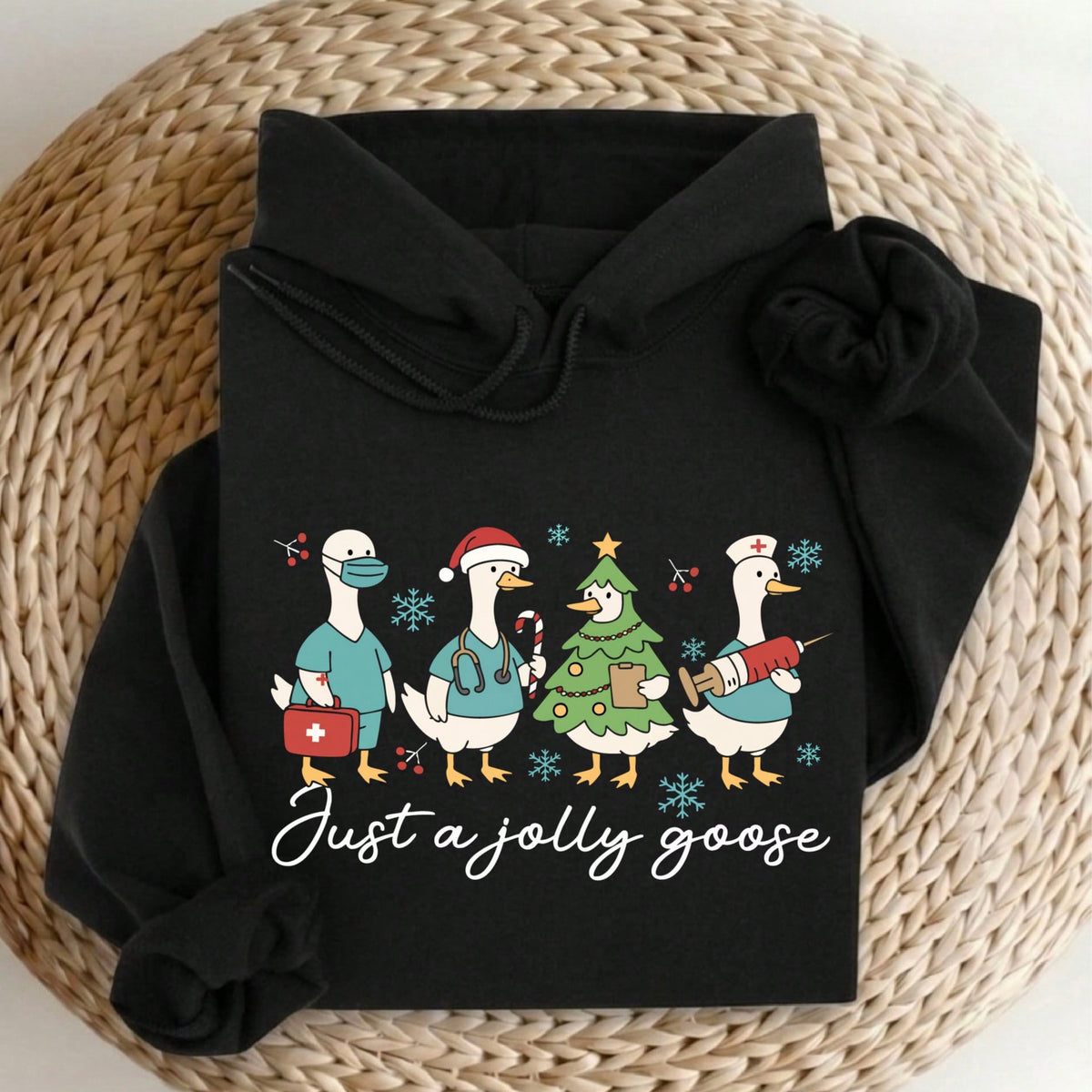 Just A Jolly Goose Hoodie