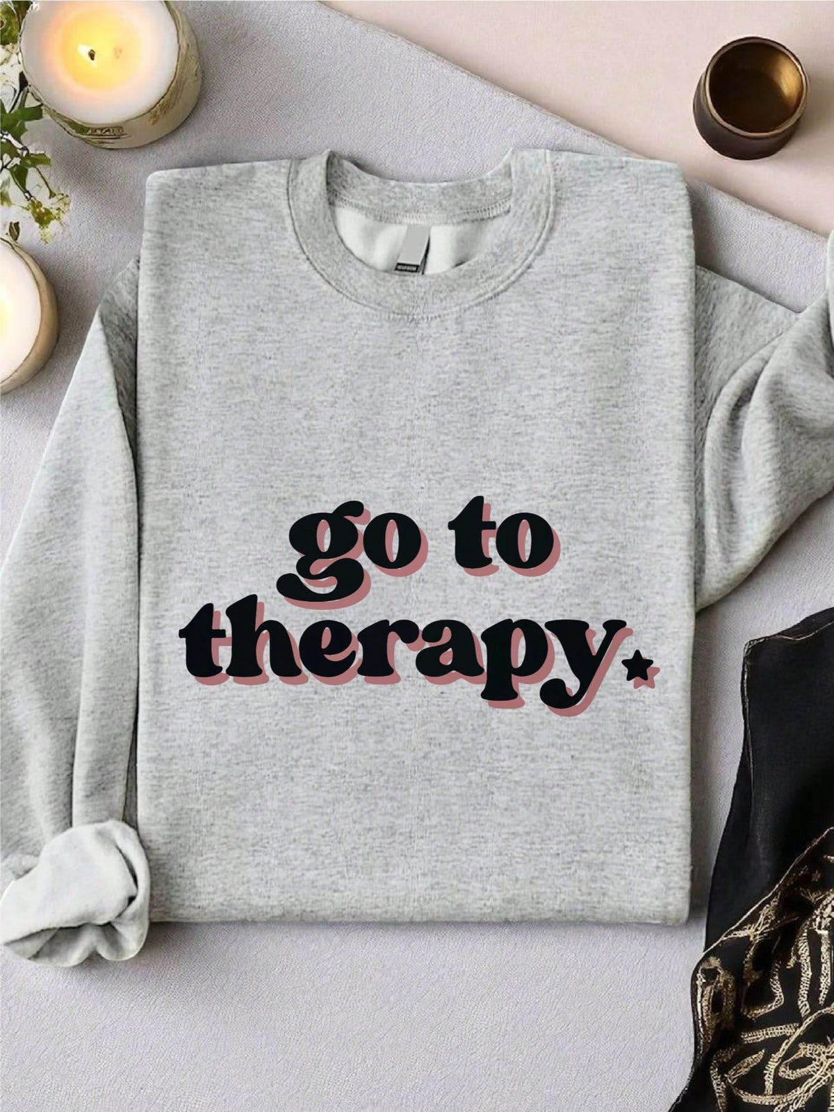 Vintage Go To Therapy Sweatshirt