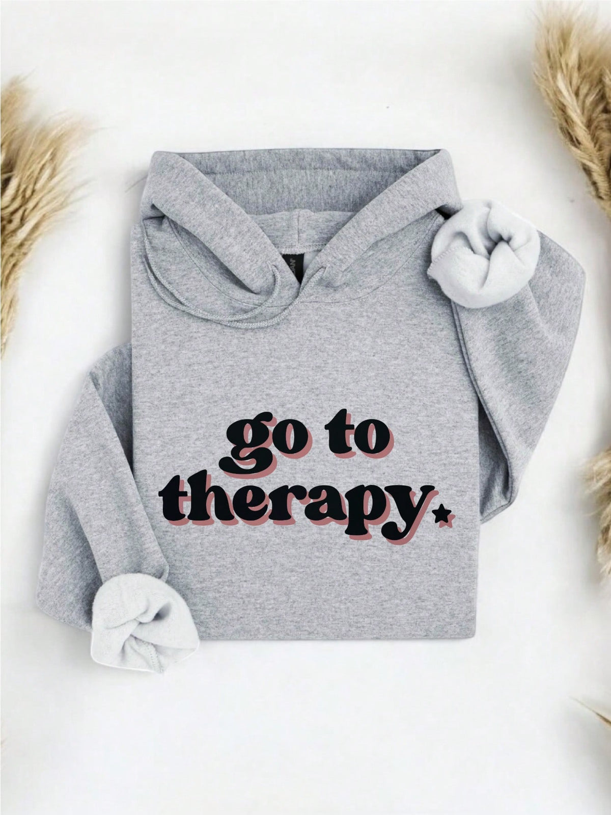 Vintage Go To Therapy Hoodie
