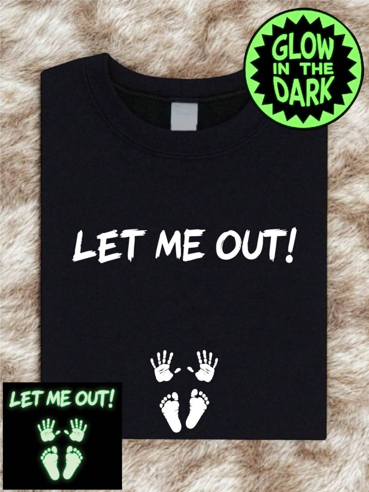 Let Me Out Glow In The Dark T-Shirt