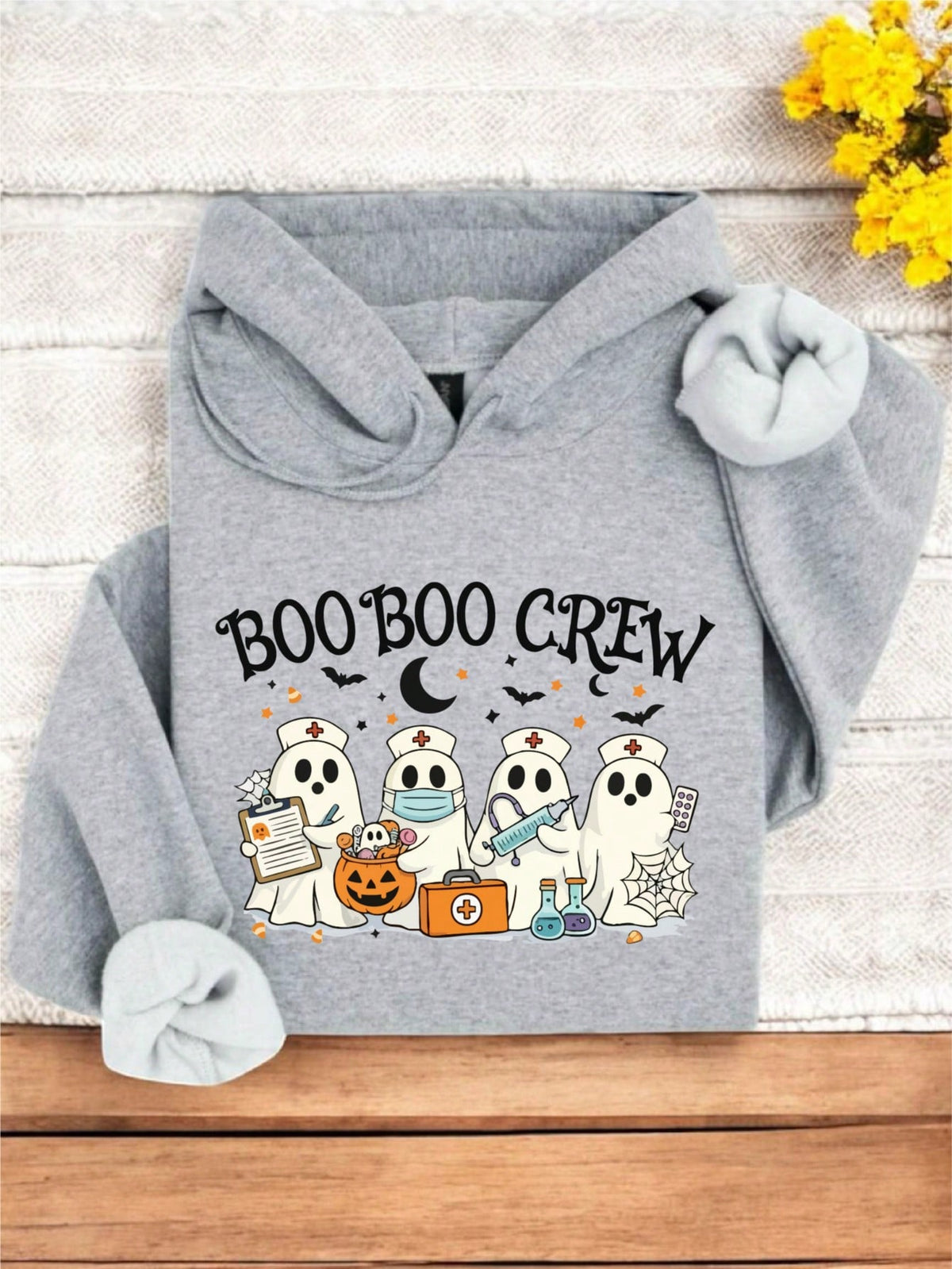 Nurse Halloween Ghost Hoodie
