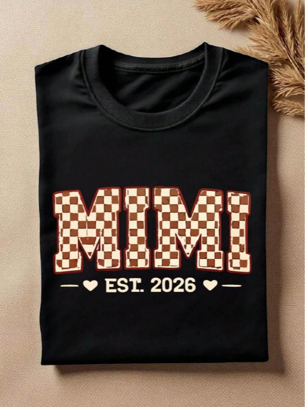 1 PC Mimi Papa Est 2026 T-Shirt
