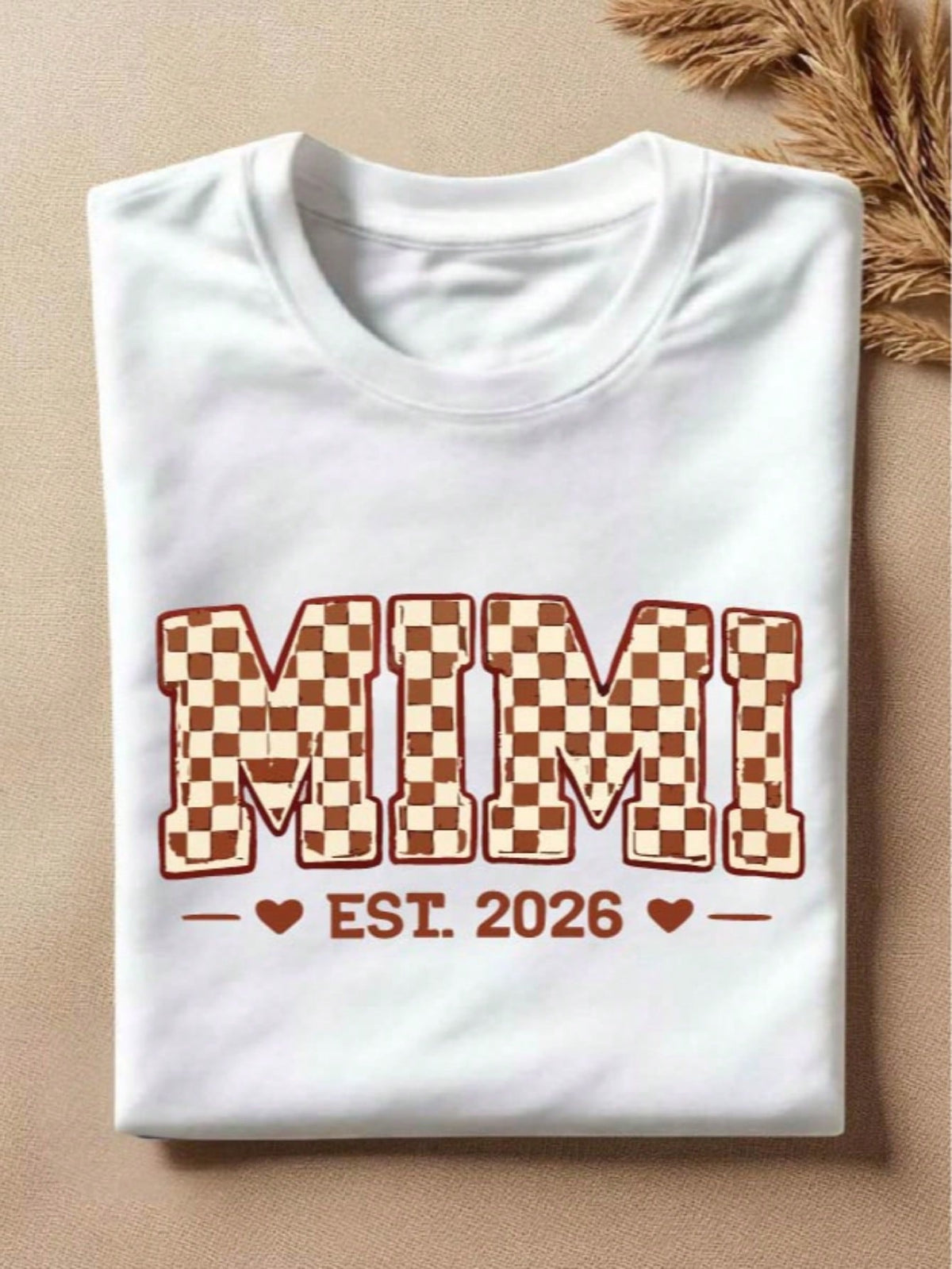 1 PC Mimi Papa Est 2026 T-Shirt