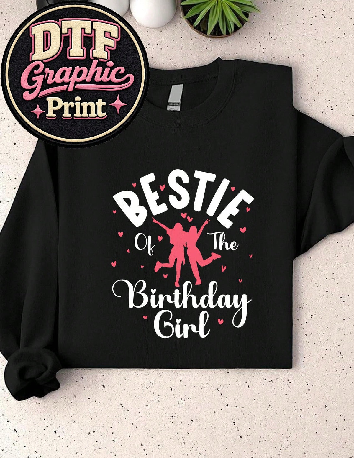 Bestie Of The Birthday Girl Sweatshirt