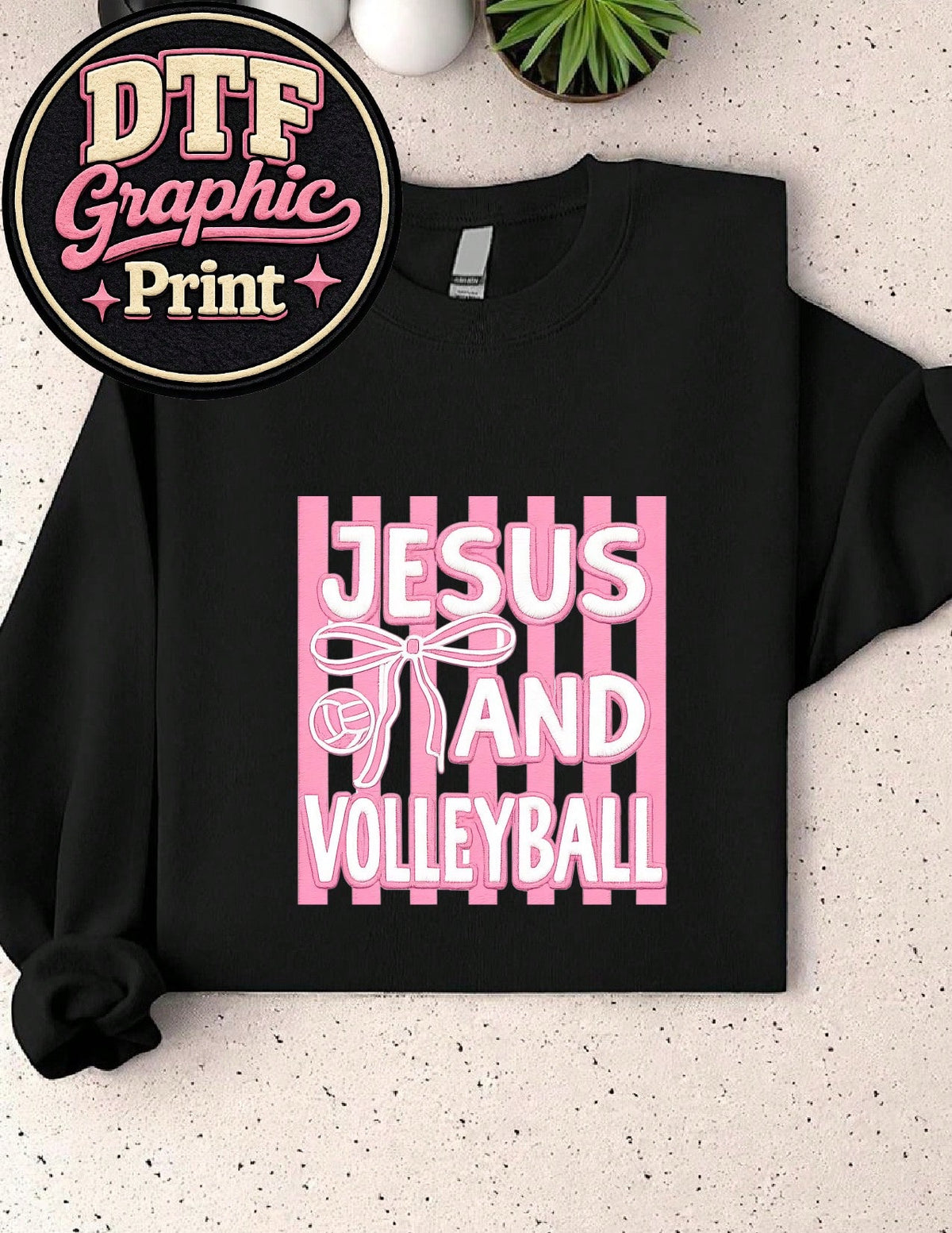 Jesus And Volleyball Sweatshirt