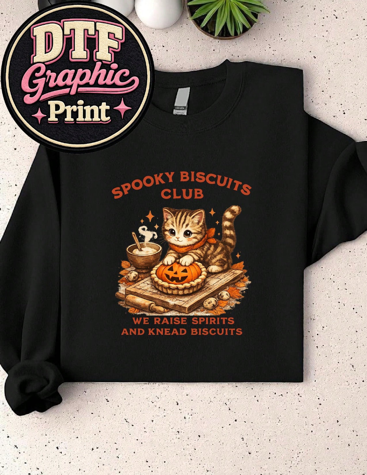 Spooky Biscuits Club Sweatshirt