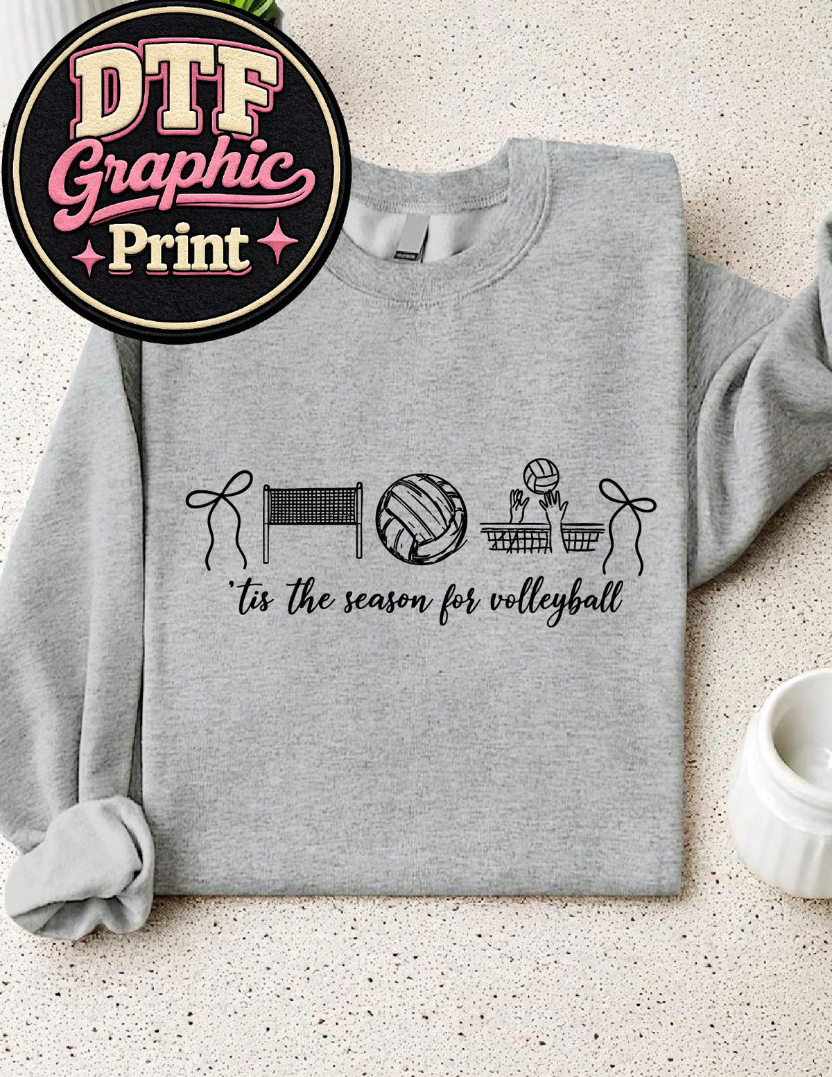 Volleyball Season Sweatshirt