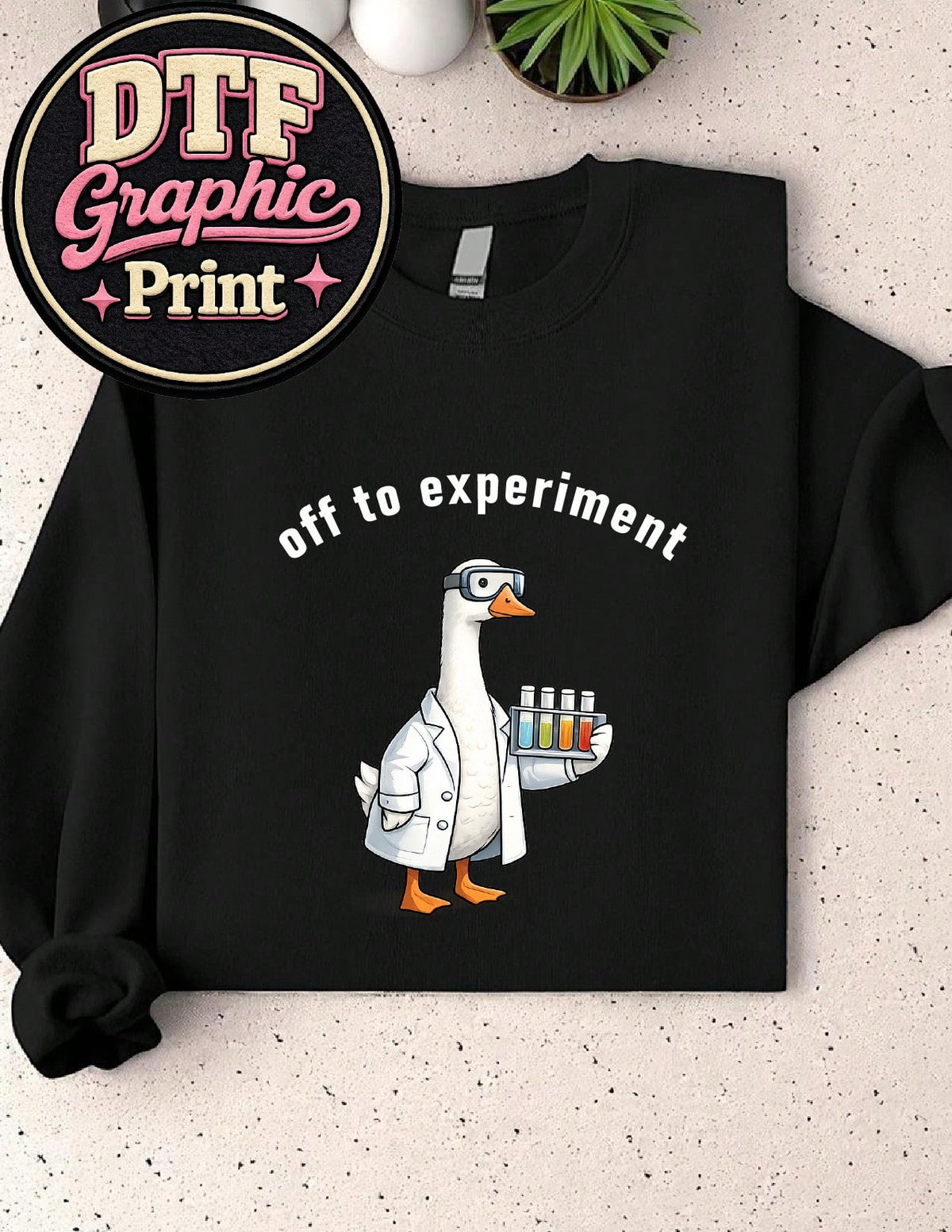 Off To Experiment Sweatshirt