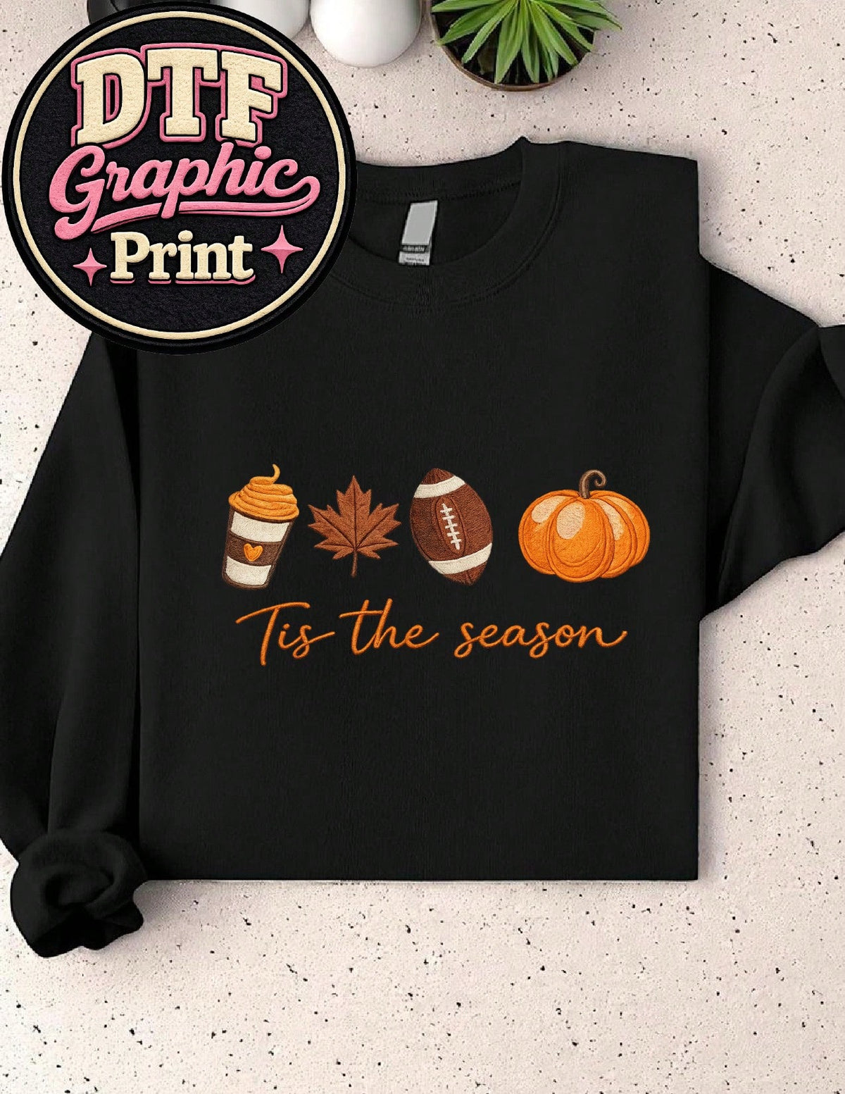 Tis The Season (Graphic Print) Sweatshirt