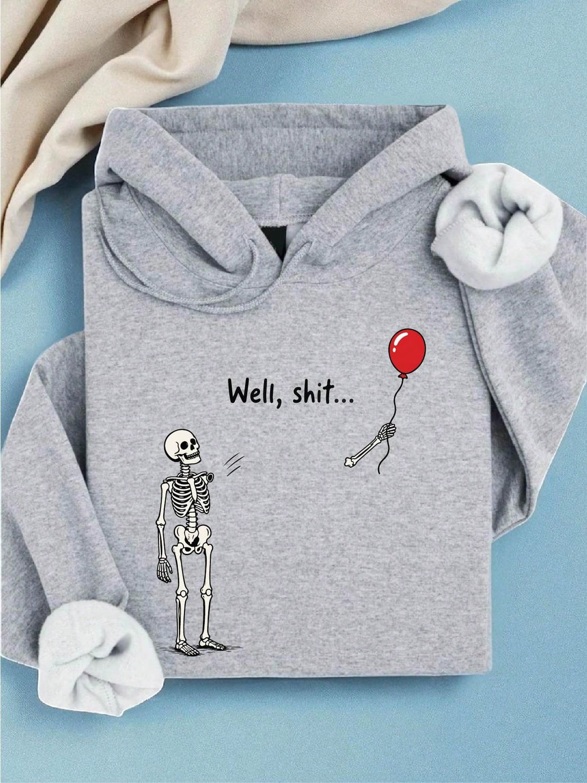 Skeleton Lost Balloon Hoodie