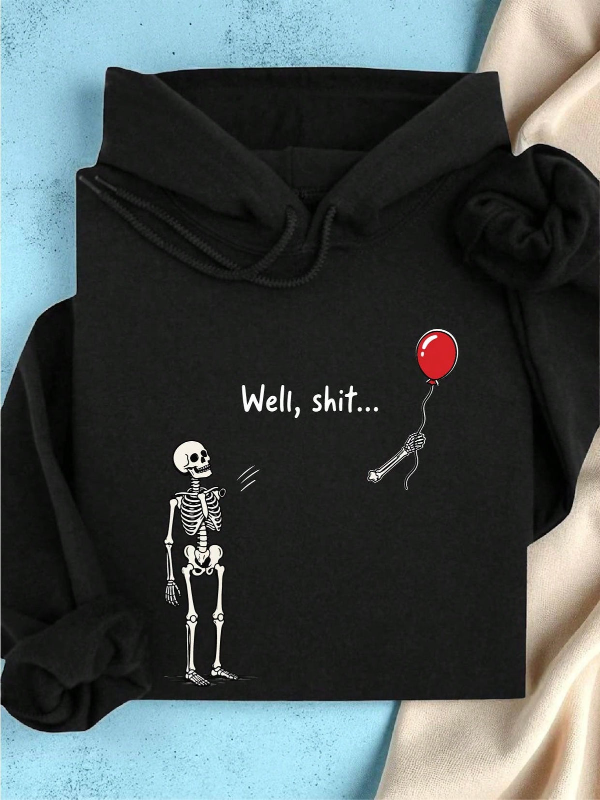 Skeleton Lost Balloon Hoodie