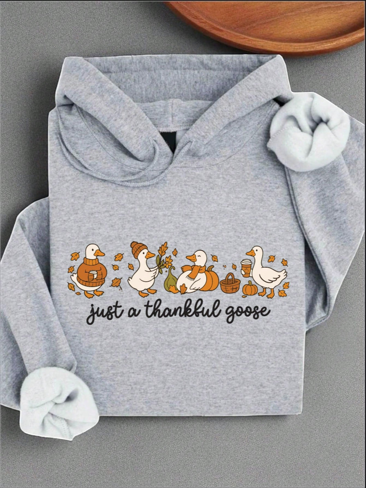 Just A Thankful Goose Unisex Hoodie