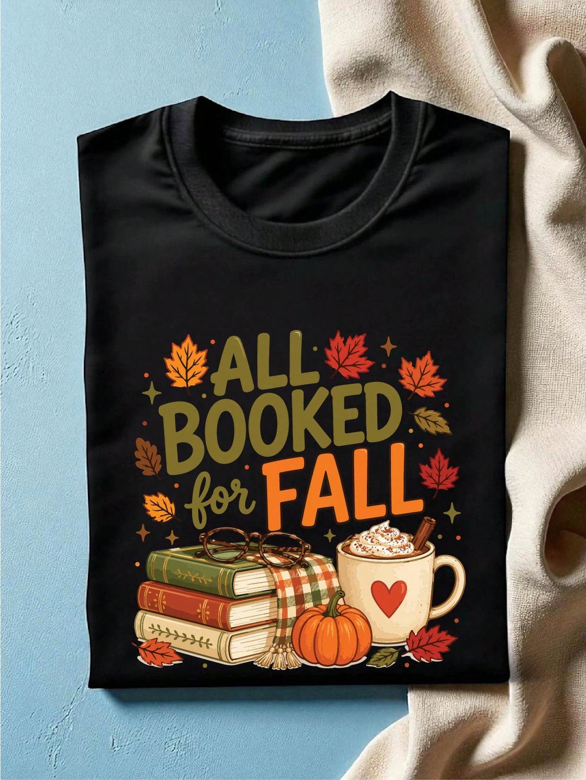 All Booked For Fall T-Shirt