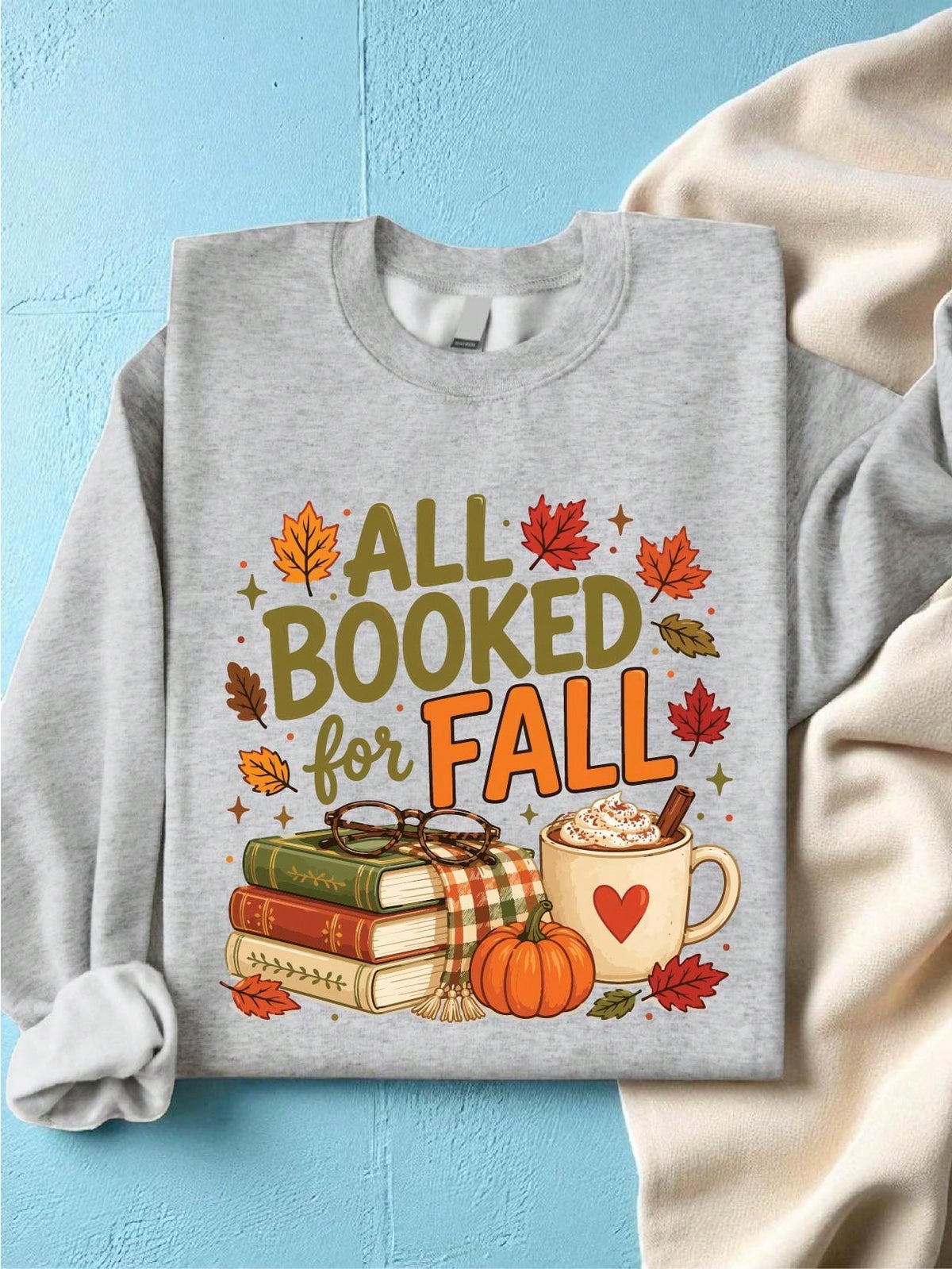 All Booked For Fall Sweatshirt