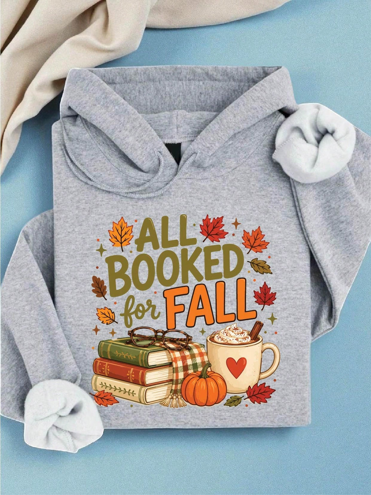 All Booked For Fall Hoodie
