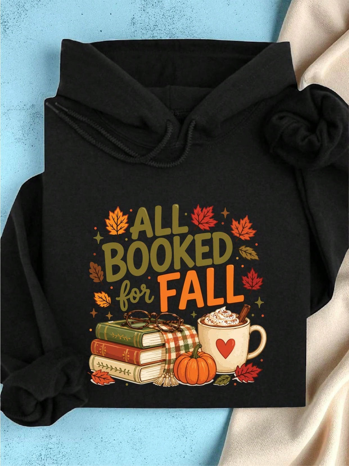 All Booked For Fall Hoodie