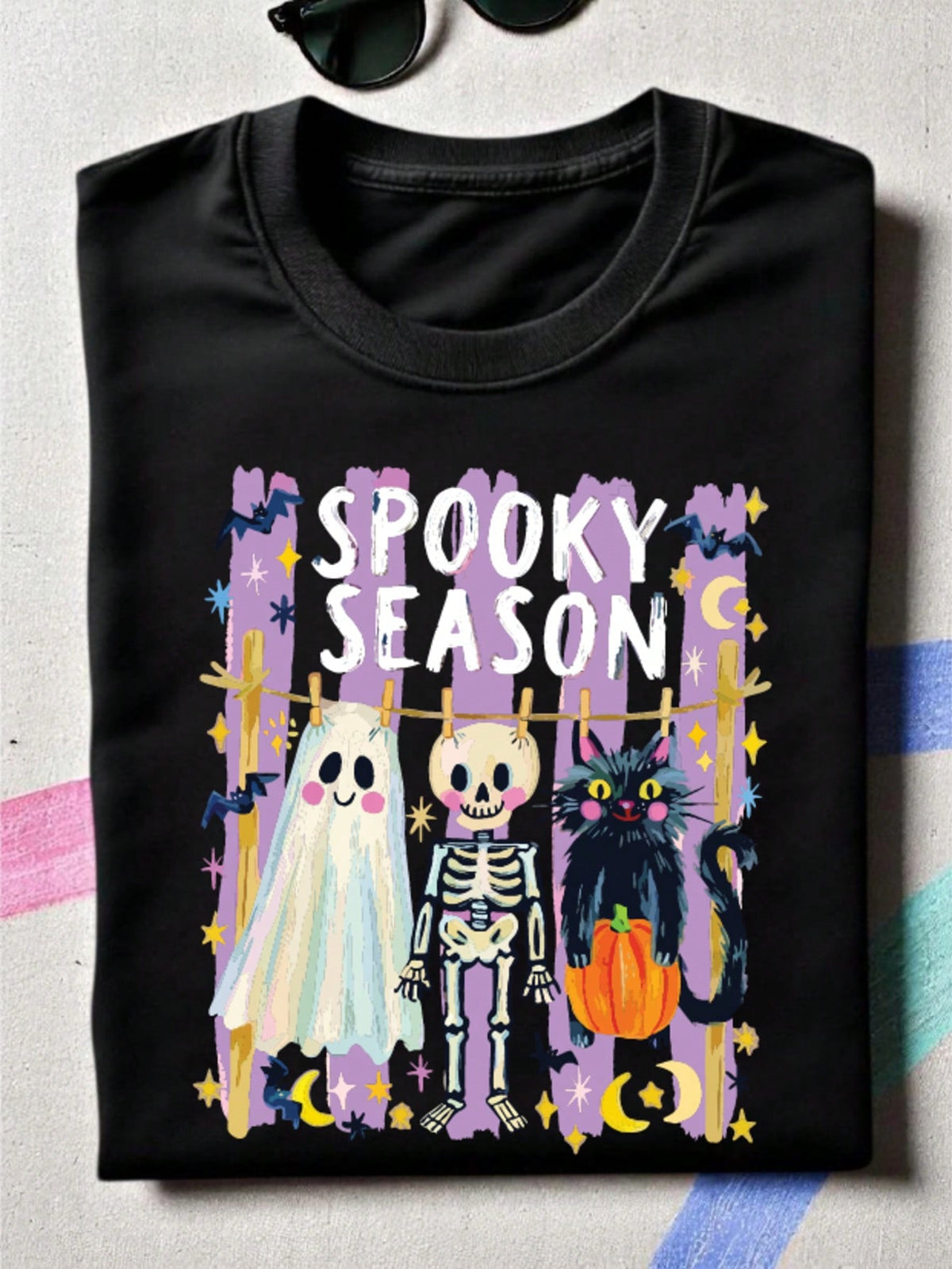 Spooky Vibes Halloween T-Shirt
