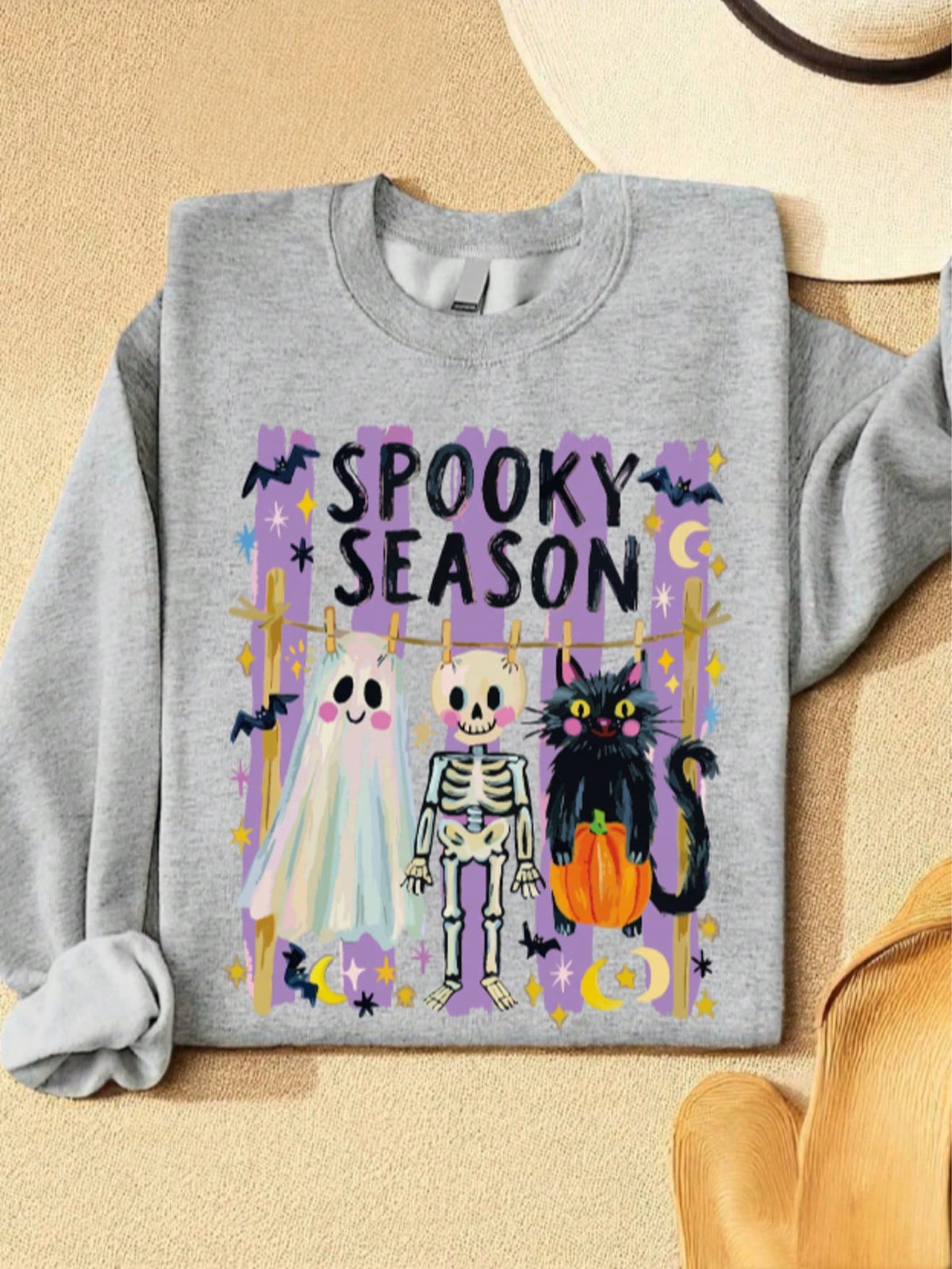Spooky Vibes Halloween Sweatshirt