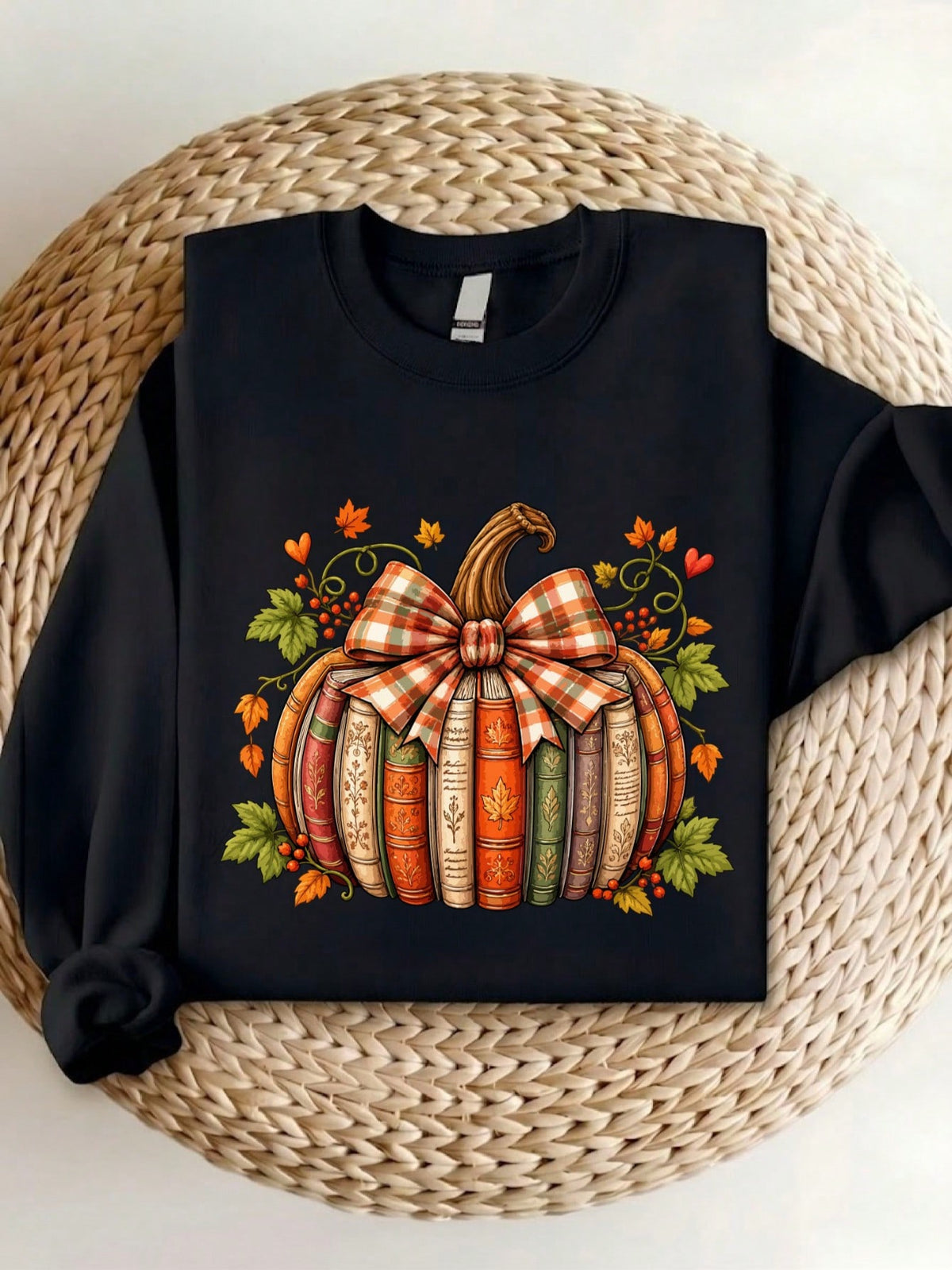 Fall Book Pumpkin Sweatshirt