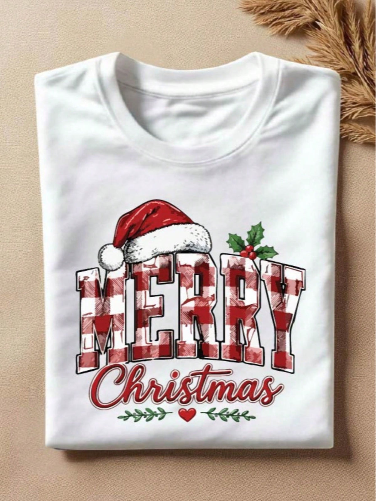 1 PC Merry Christmas Couple T-Shirt