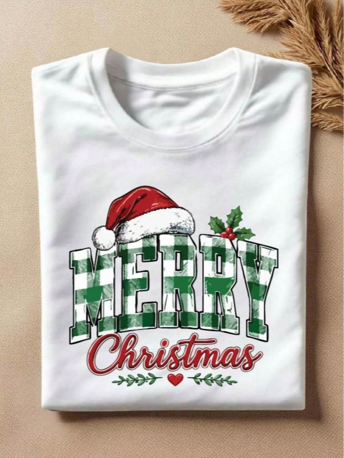 1 PC Merry Christmas Couple T-Shirt