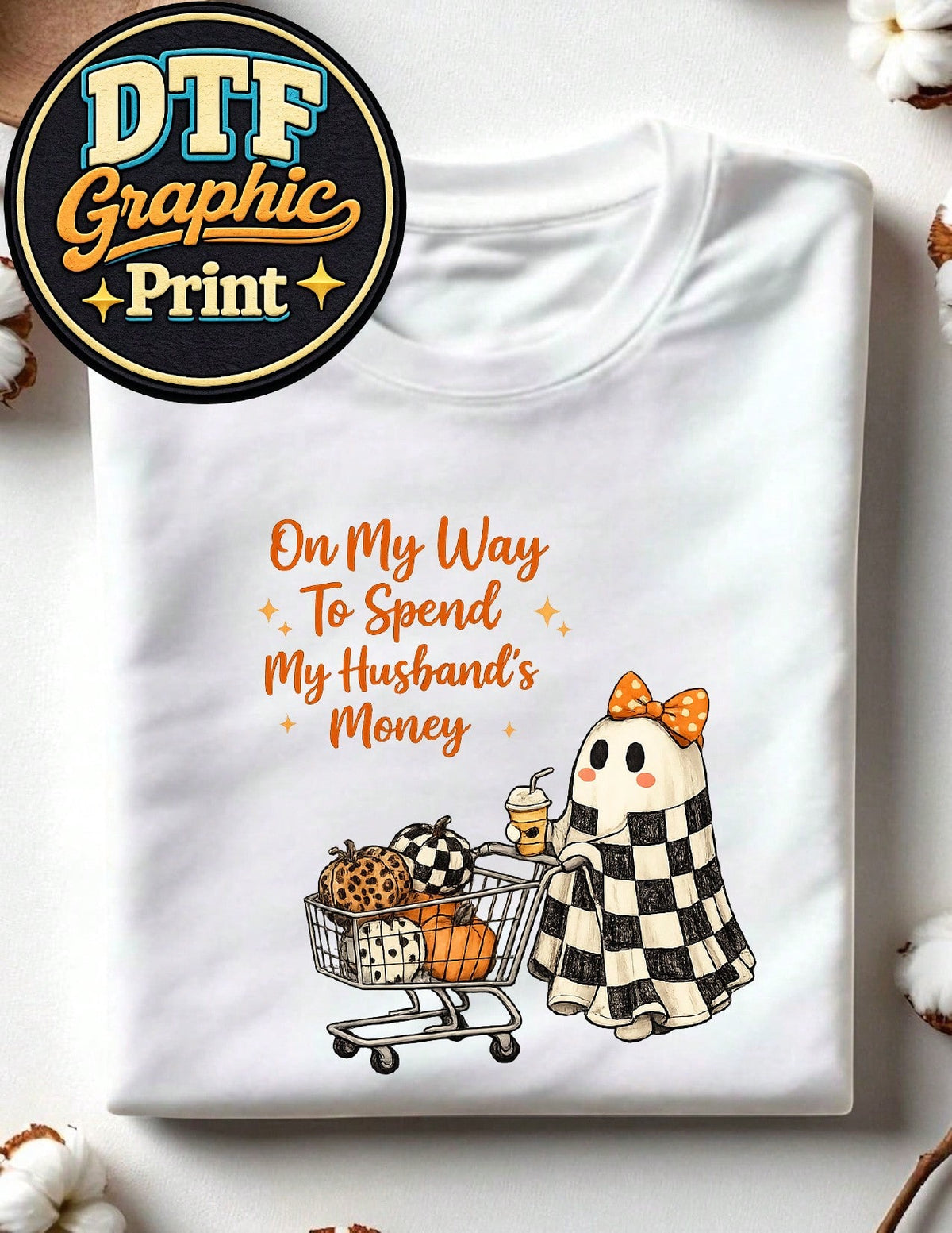 Funny Halloween Ghost T-Shirt