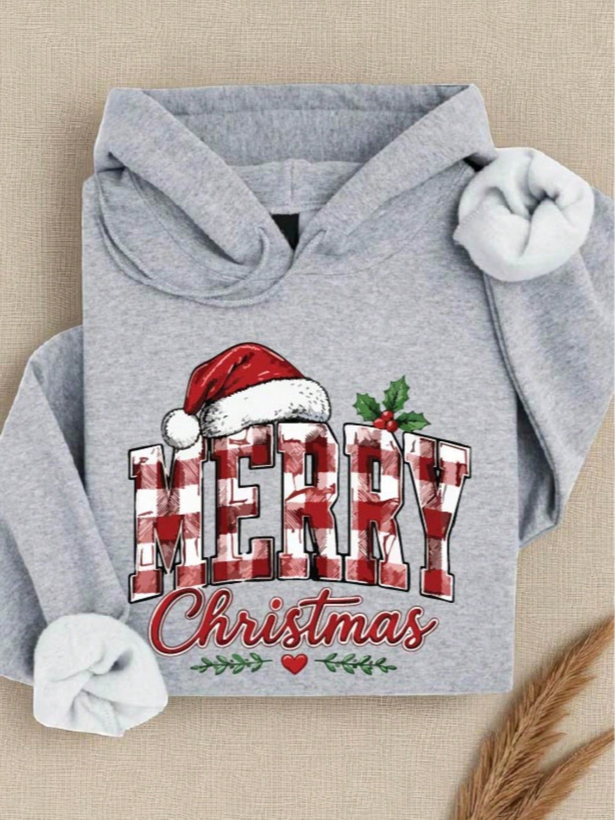 1 PC Merry Christmas Couple Hoodie