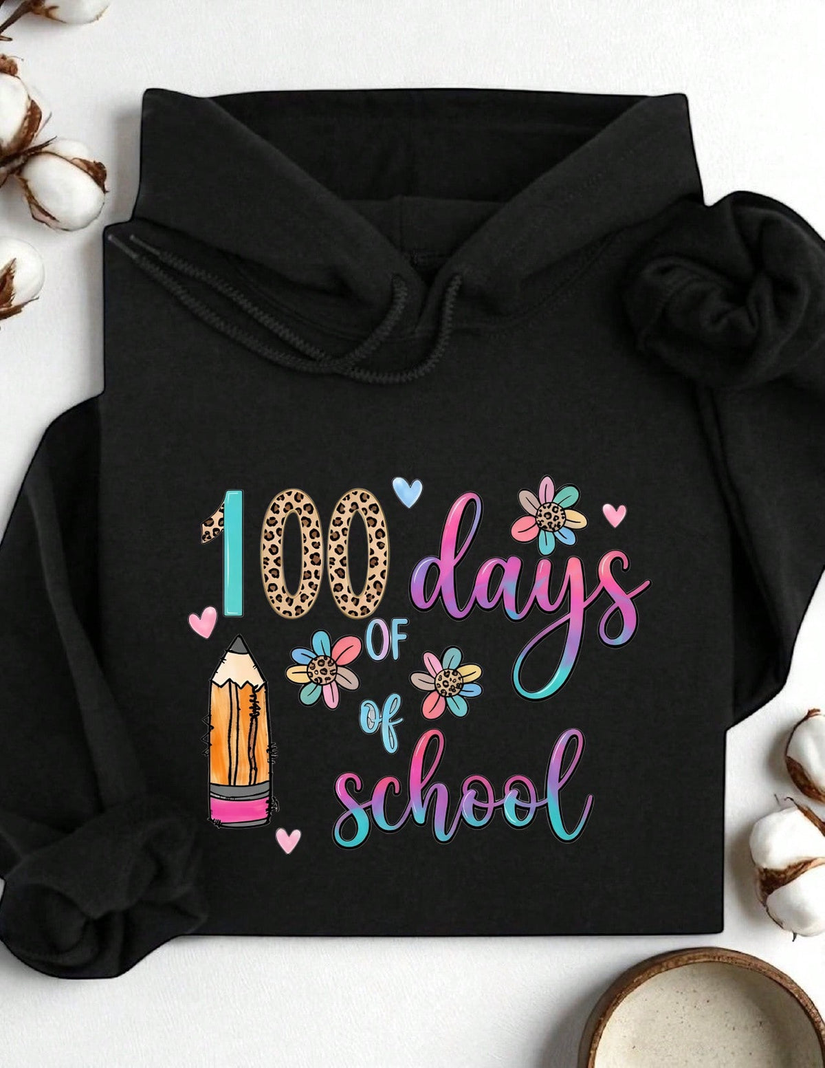 100 Days Of School Hoodie