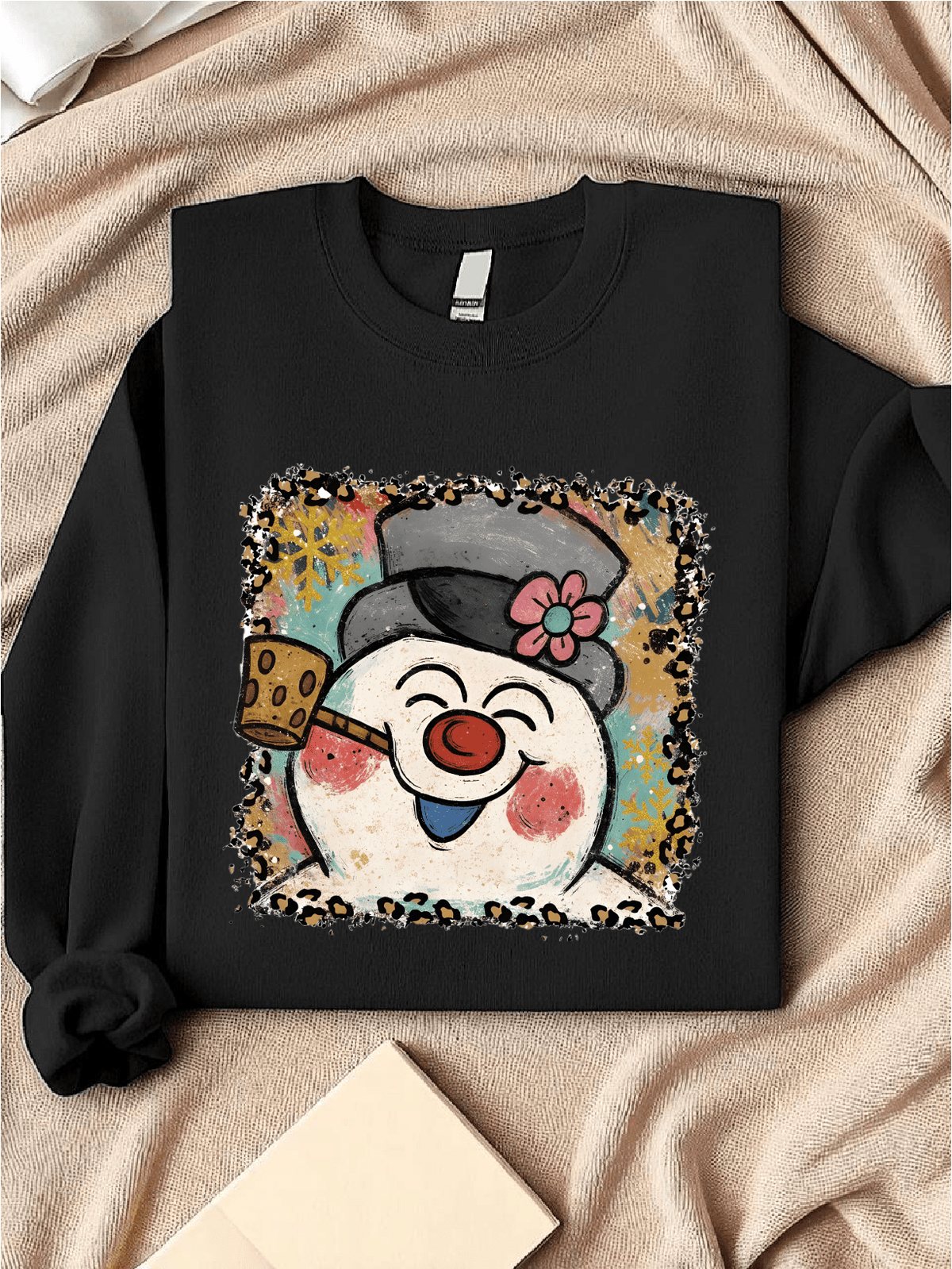 Vintage Frosty Snowman Christmas Sweatshirt