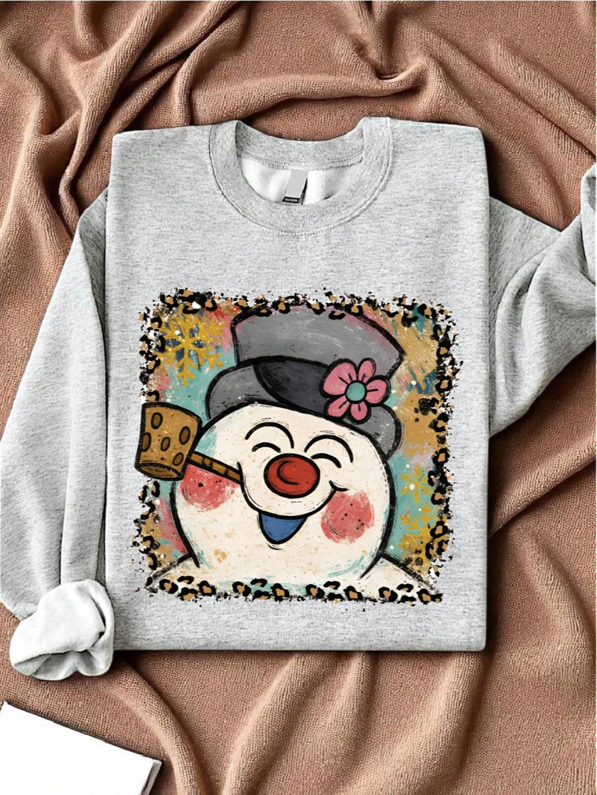 Vintage Frosty Snowman Christmas Sweatshirt