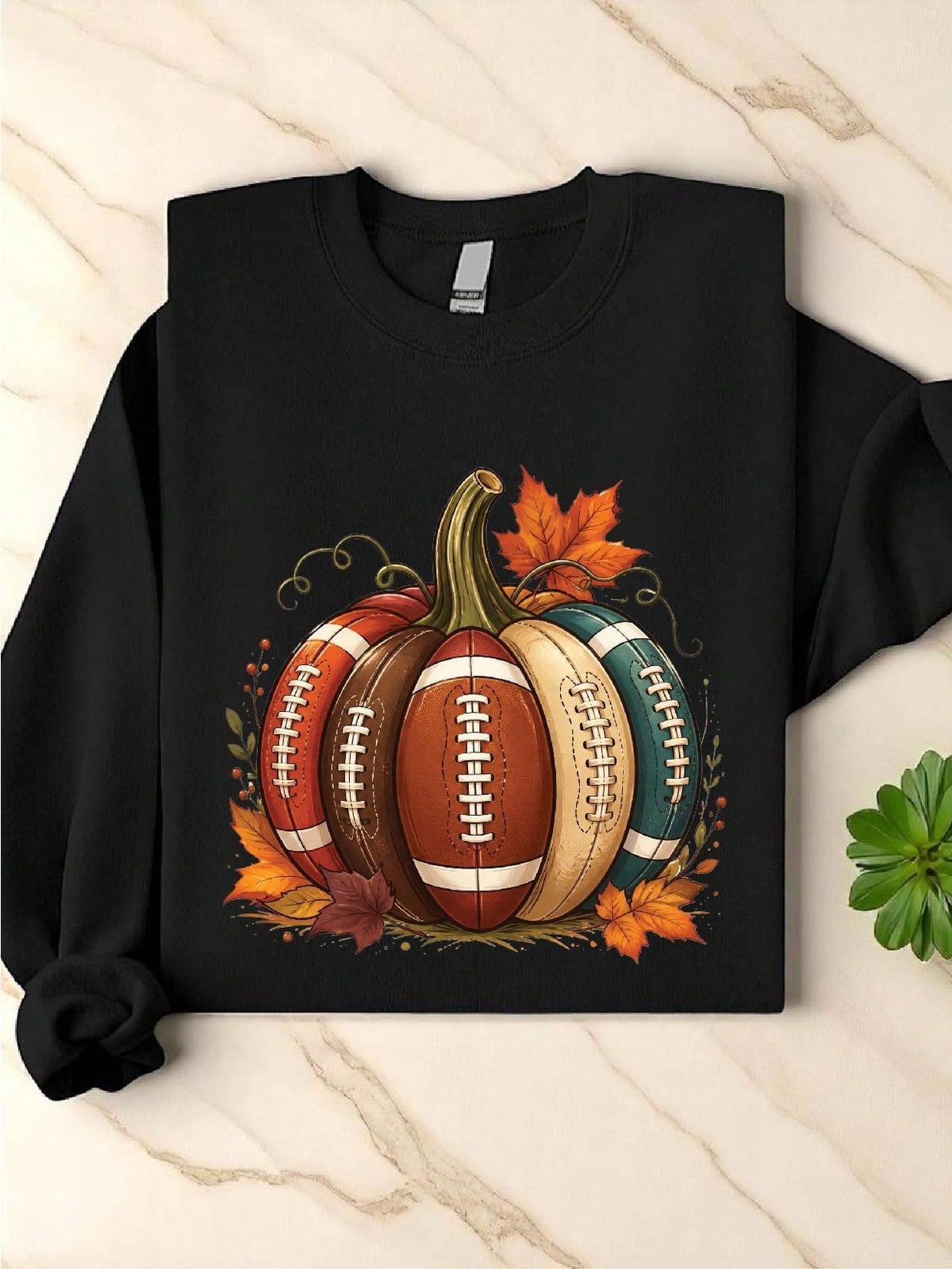 Football Fall Pumpkin Sweatshirt