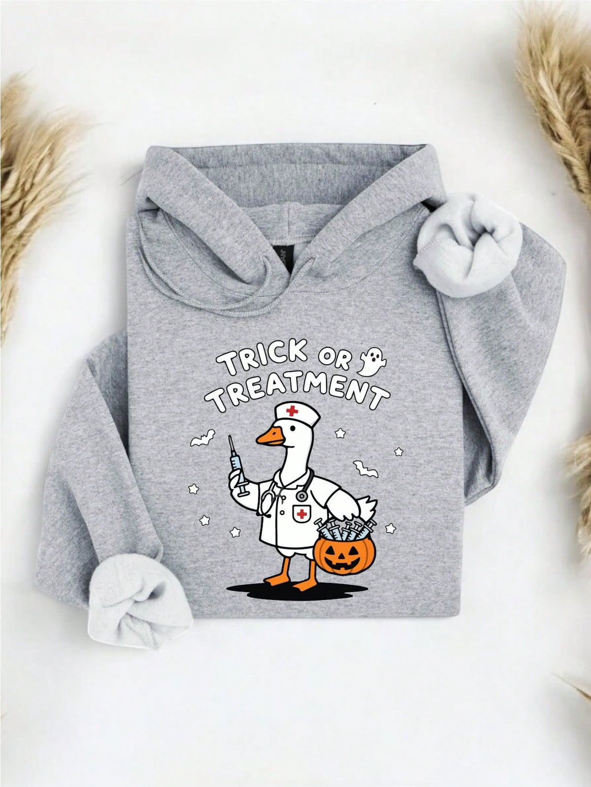 Trick Or Treatment Goose Nurse Hoodie