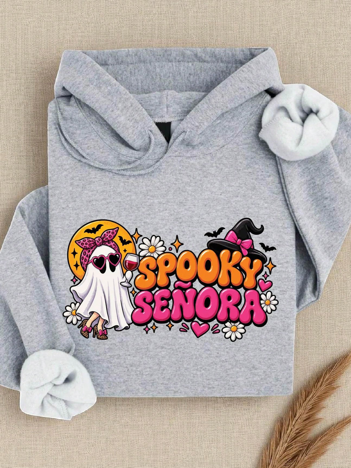 Spooky Señora Halloween Hoodie