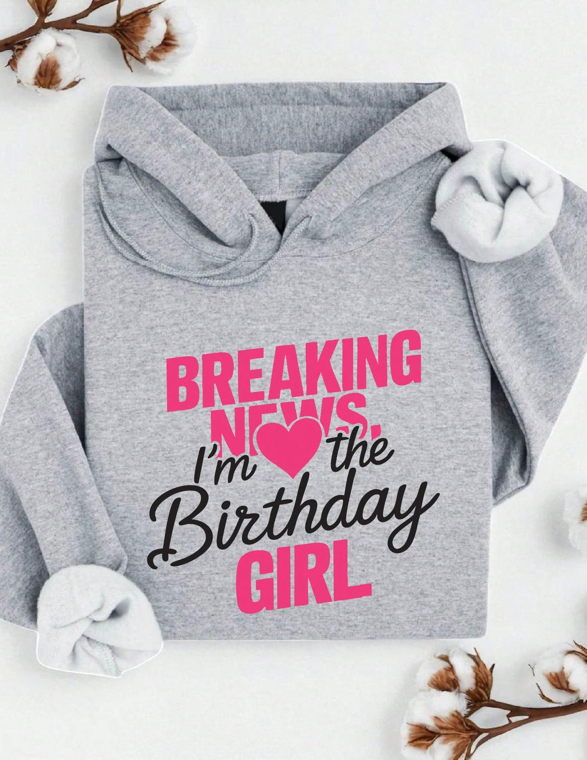 Birthday Girl Celebration Hoodie