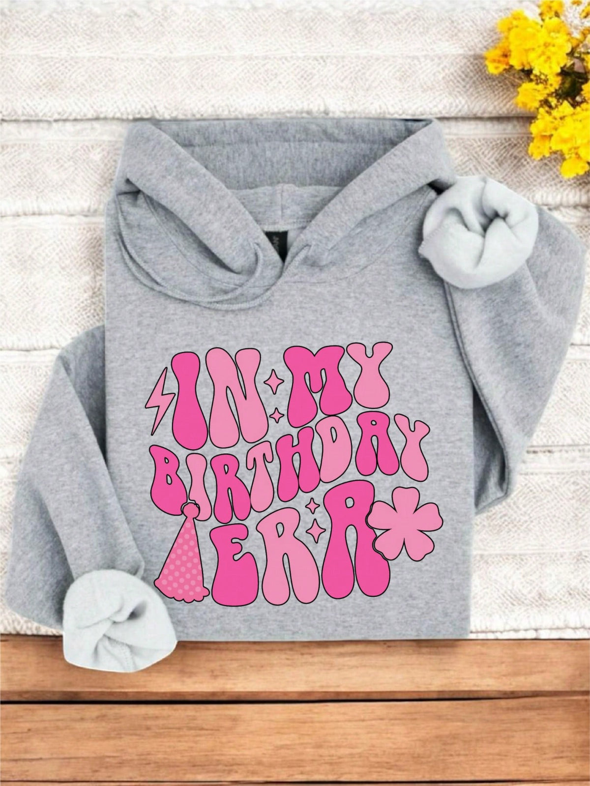 Retro In My Birthday Era Hoodie