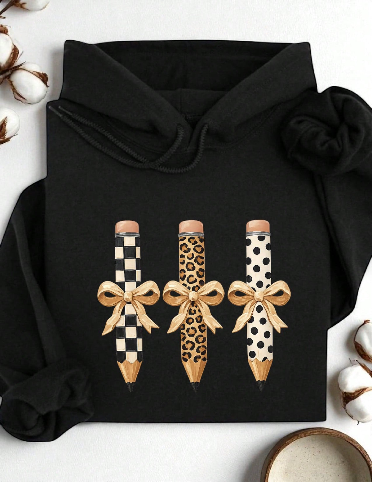 Coquette Pencil Hoodie