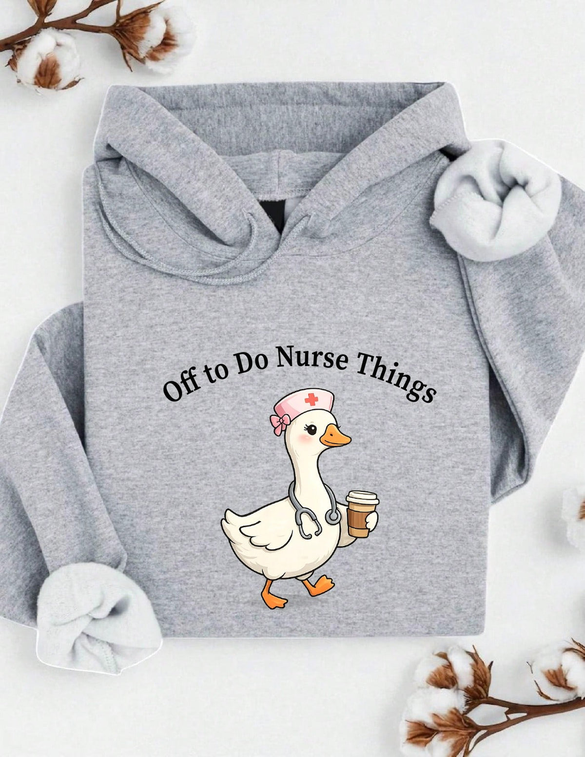 Funny Goose Nurse Hoodie