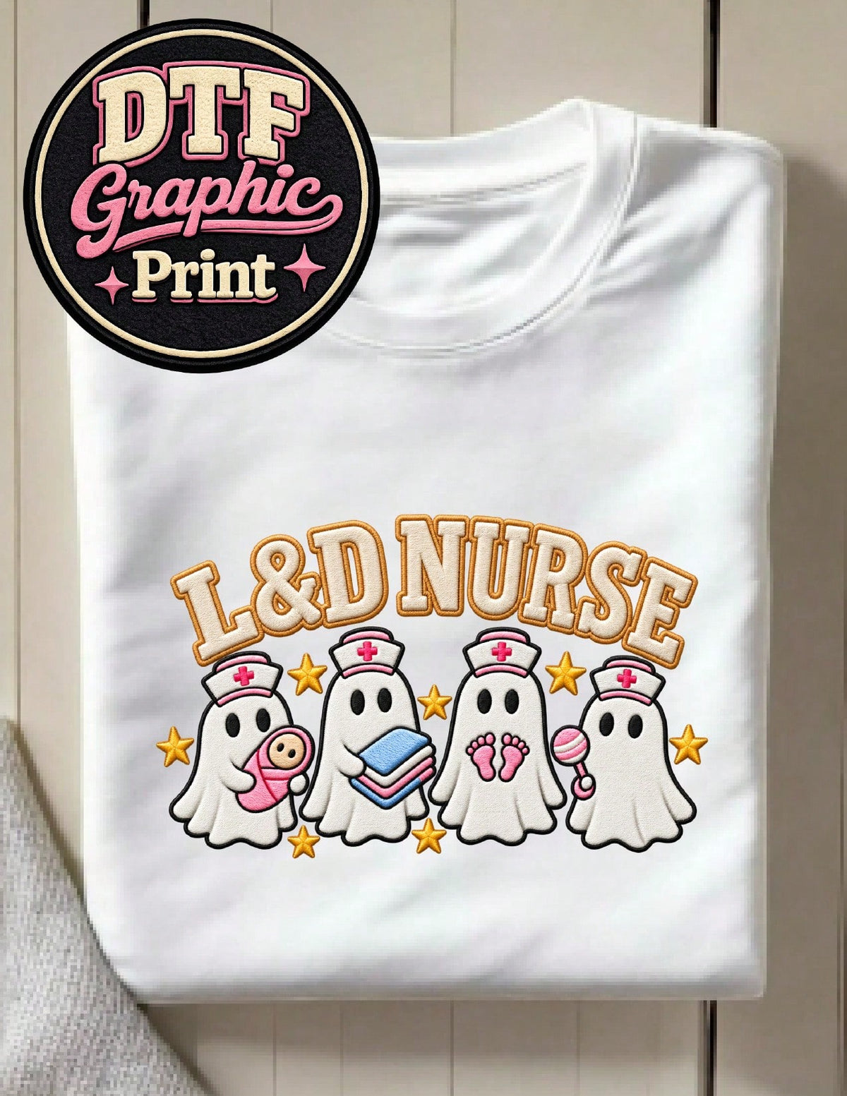 L&D Nurse (Graphic Print) T-Shirt