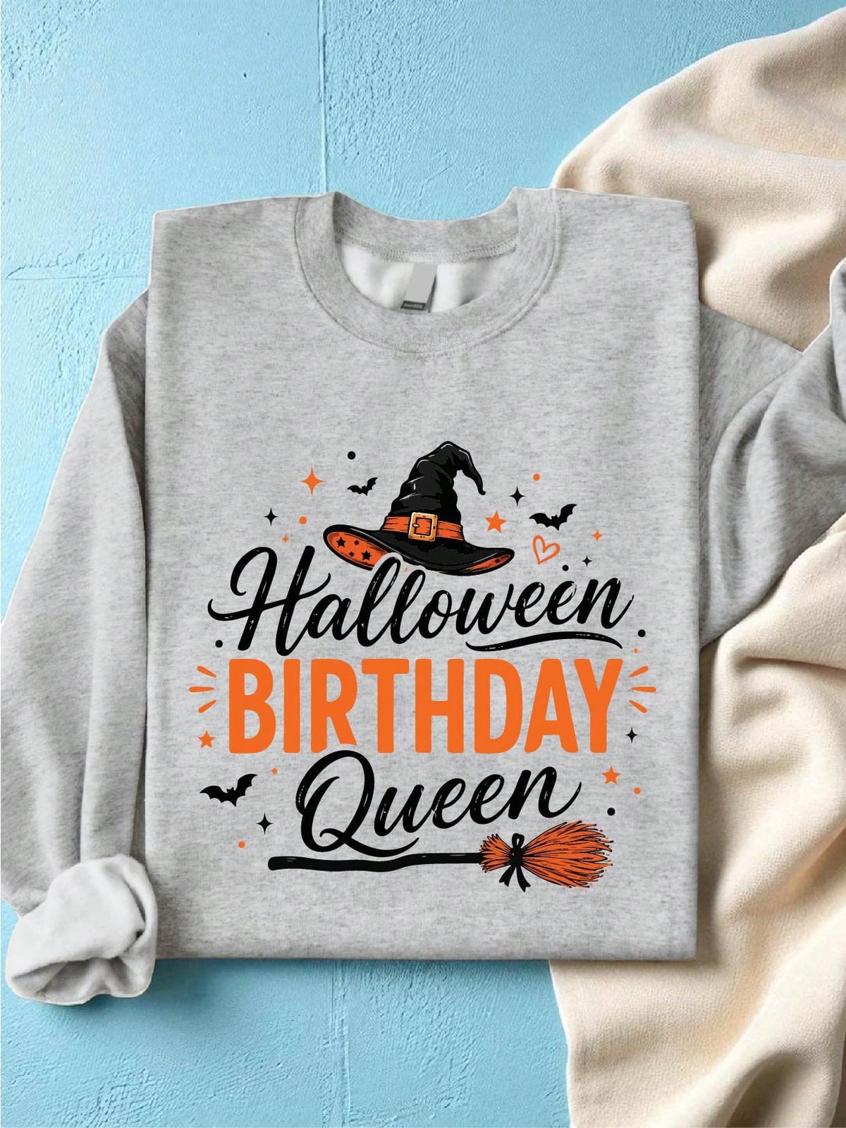 Halloween Birthday Queen Sweatshirt