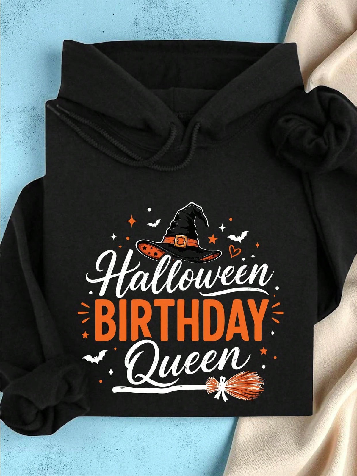 Halloween Birthday Queen Hoodie