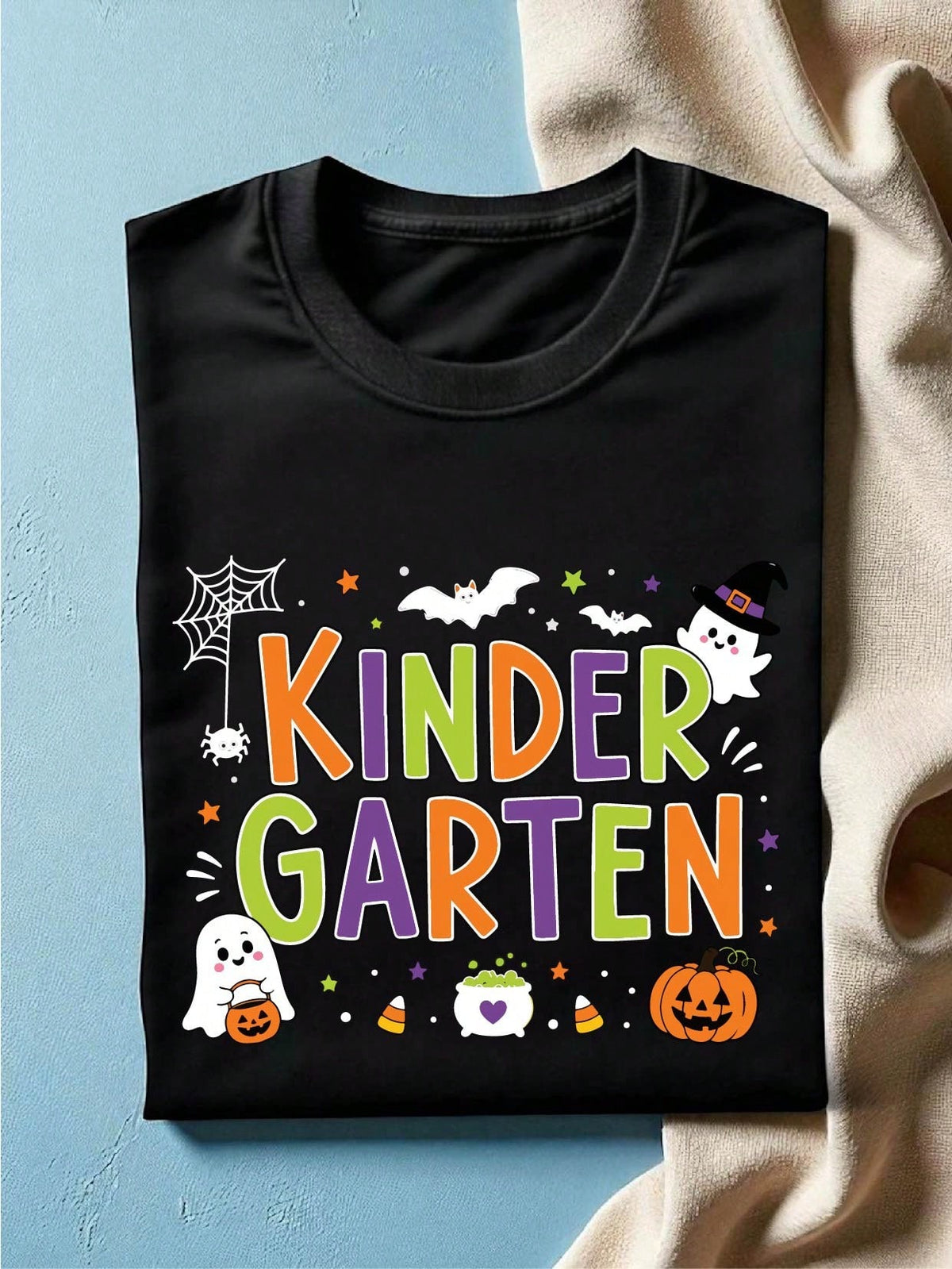 Halloween Kindergarten Teacher T-Shirt