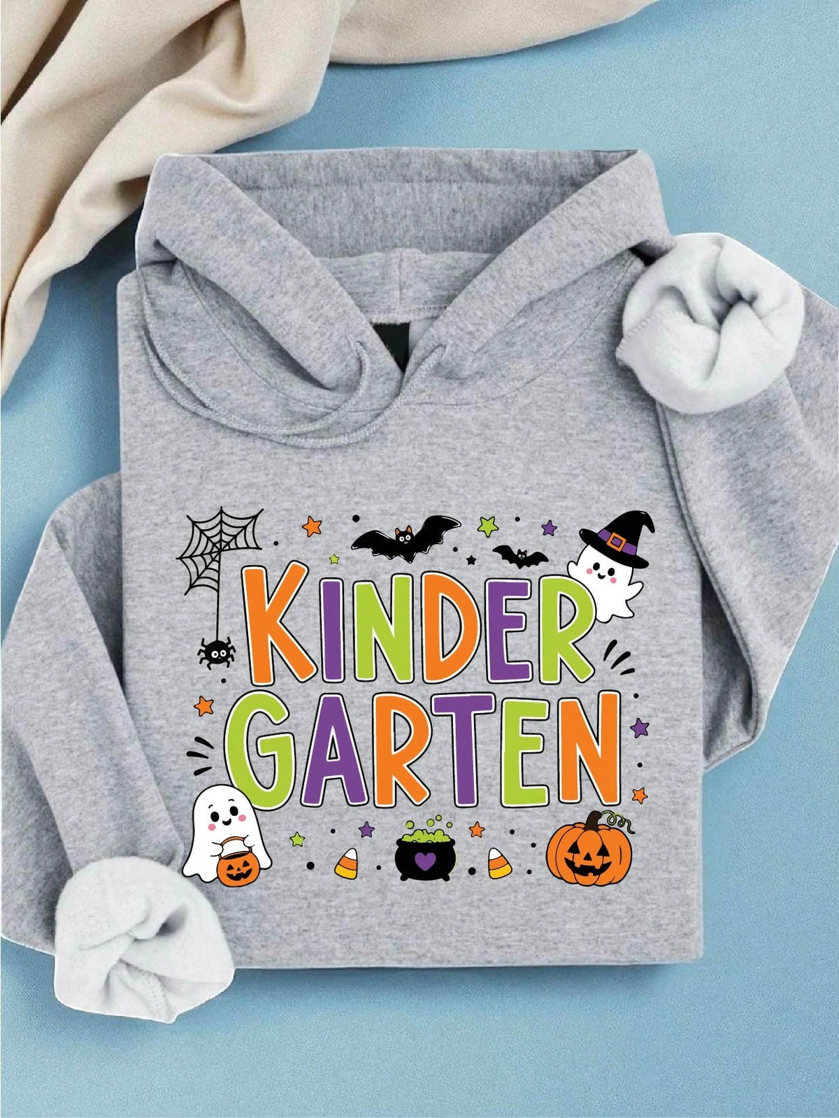 Halloween Kindergarten Teacher Hoodie